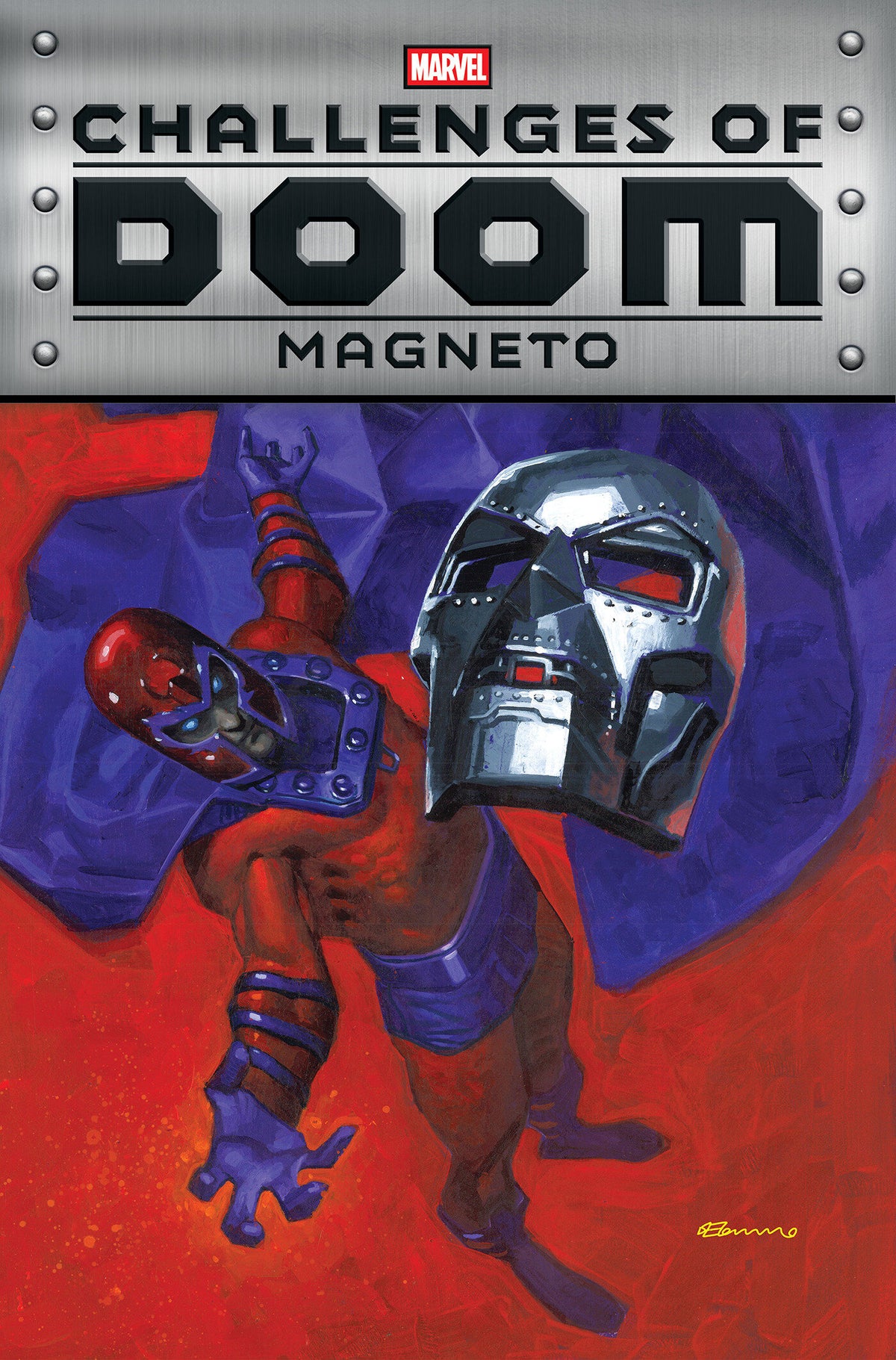 CHALLENGES OF DOOM: MAGNETO #1 COVER A comic book cover