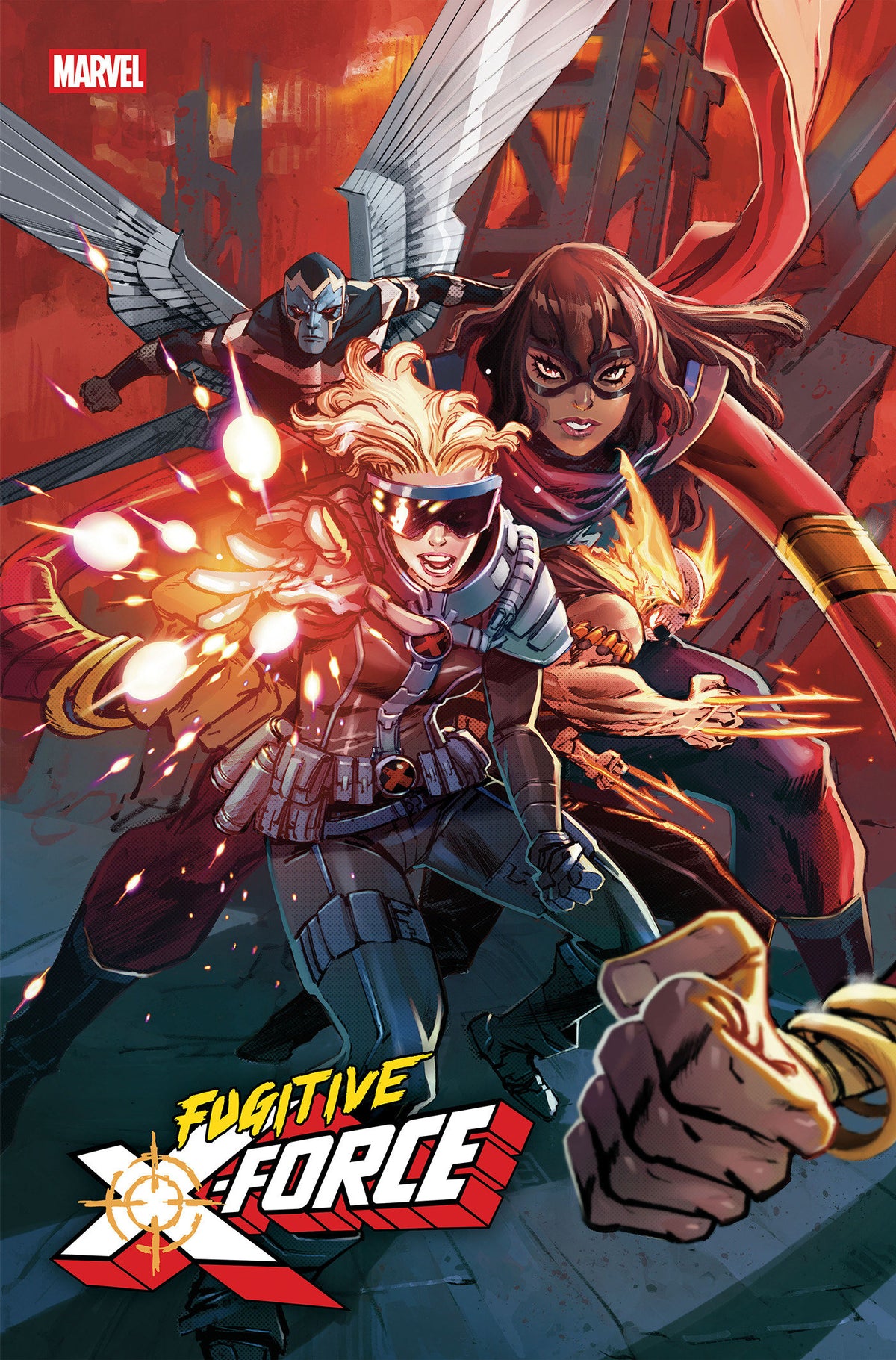 FUGITIVE X-FORCE #1 COVER A comic book cover