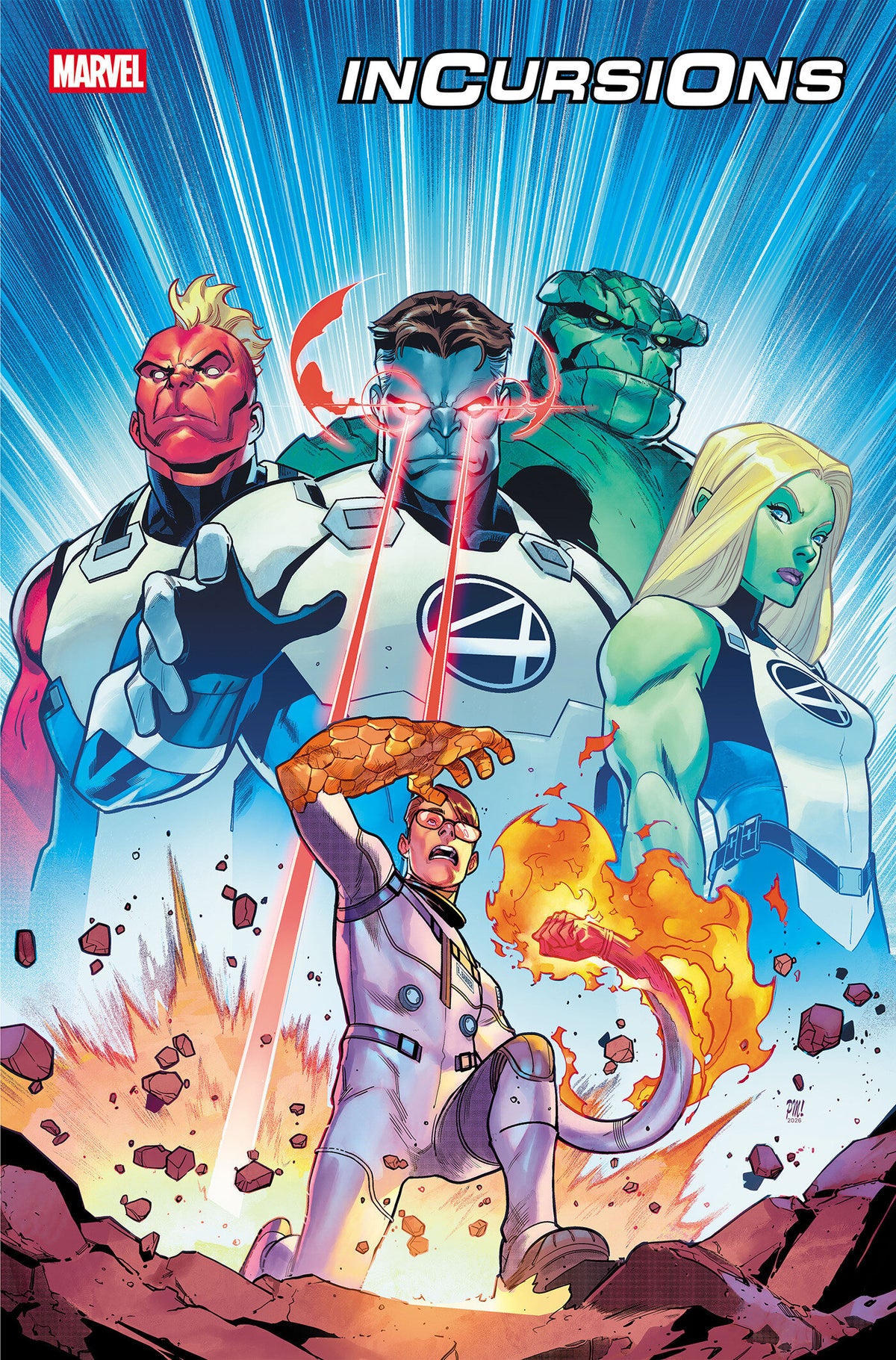 FANTASTIC FOUR: INCURSIONS #1 COVER B BY PACO MEDINA comic book cover