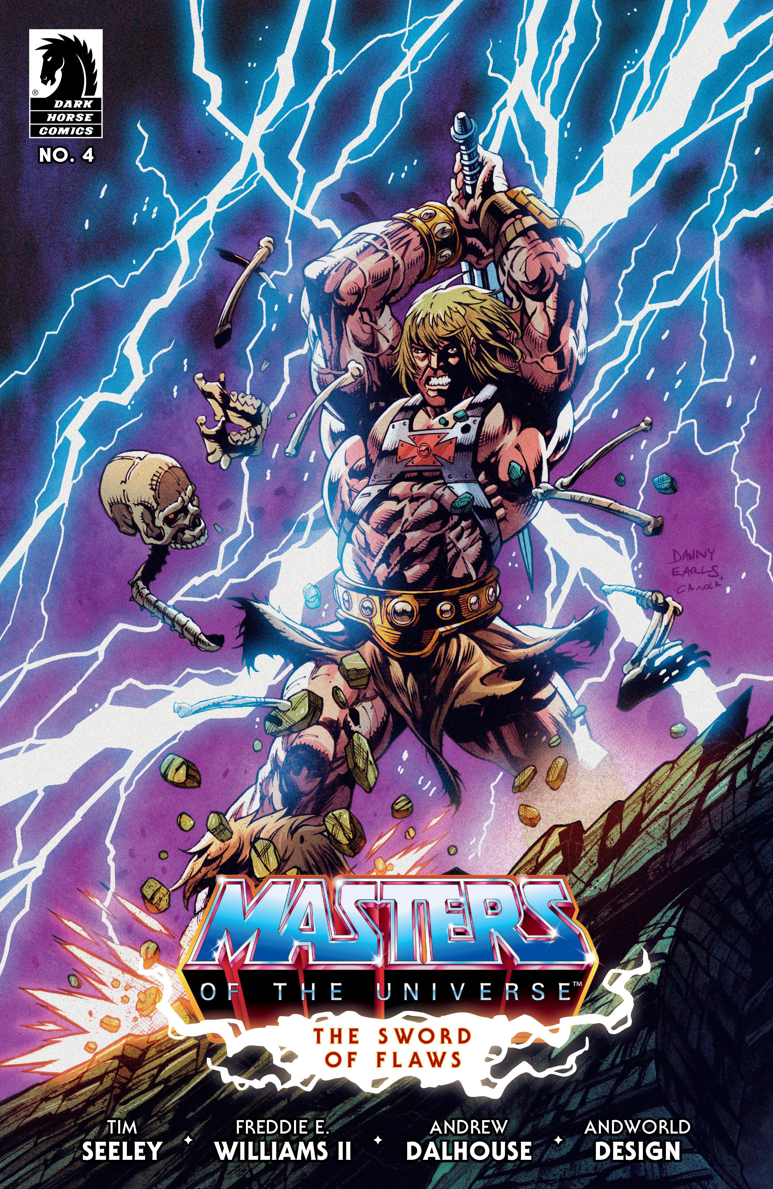 HE-MAN AND THE MASTERS OF THE UNIVERSE #4: THE SWORD OF FLAWS PART 4 (CVR B) (DAN EARLS)