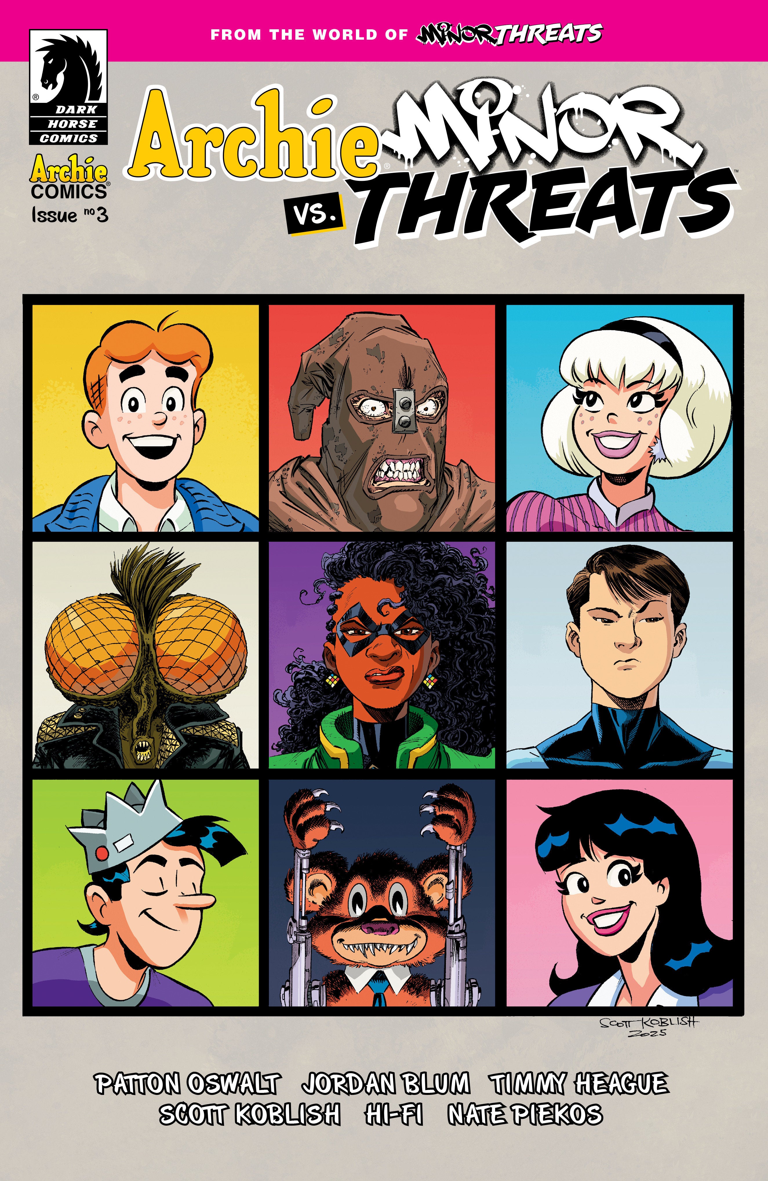 ARCHIE VS MINOR THREATS #3 (CVR B) (SCOTT KOBLISH)