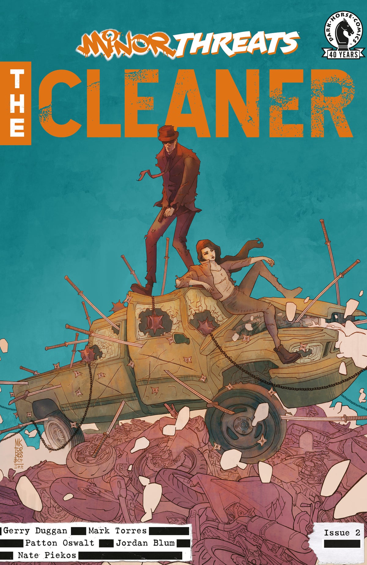 MINOR THREATS: THE CLEANER #2 (Cover B) (MARK TORRES) comic book cover
