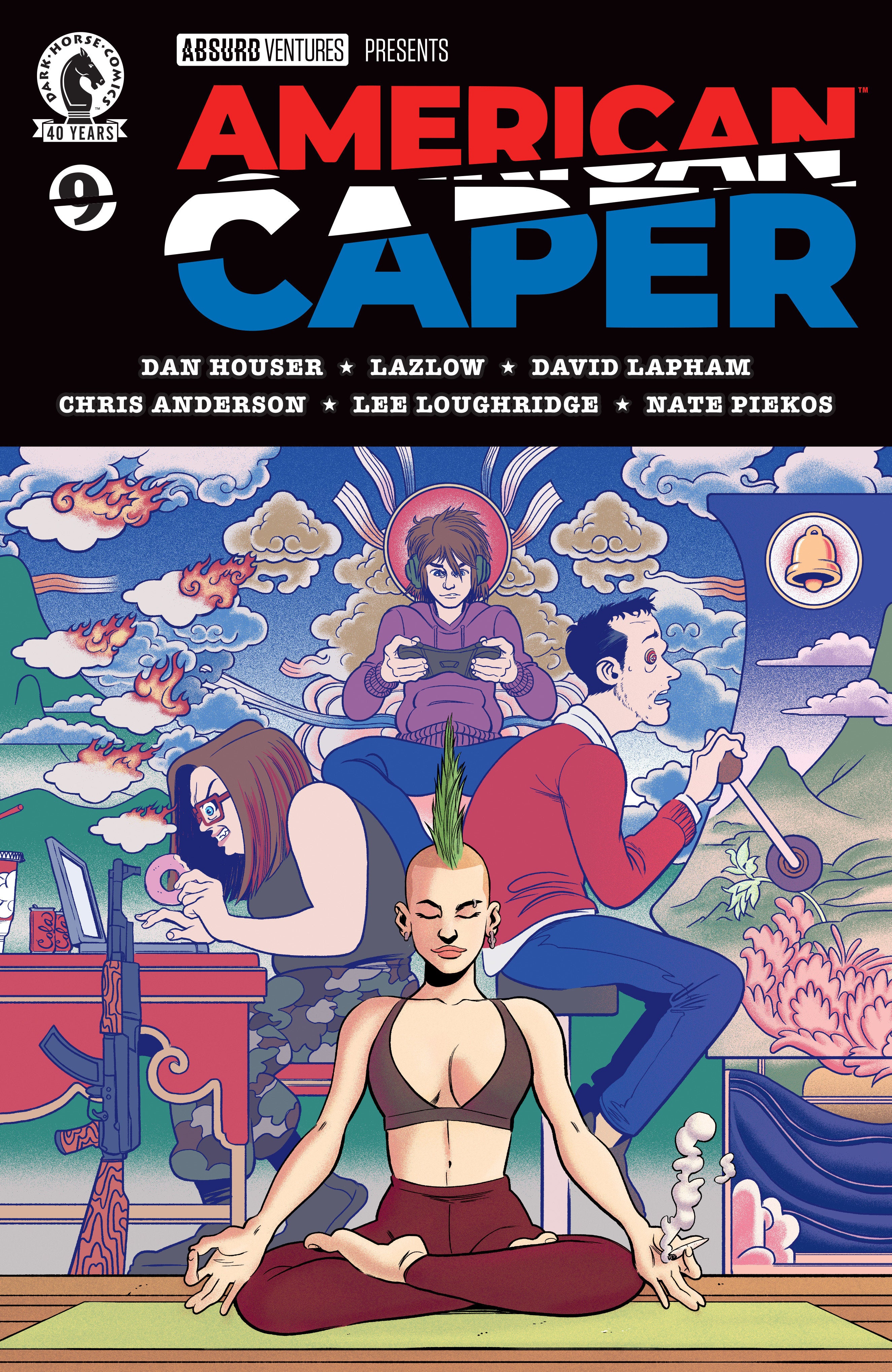 AMERICAN CAPER #9 (CVR A) (TYLER BOSS)