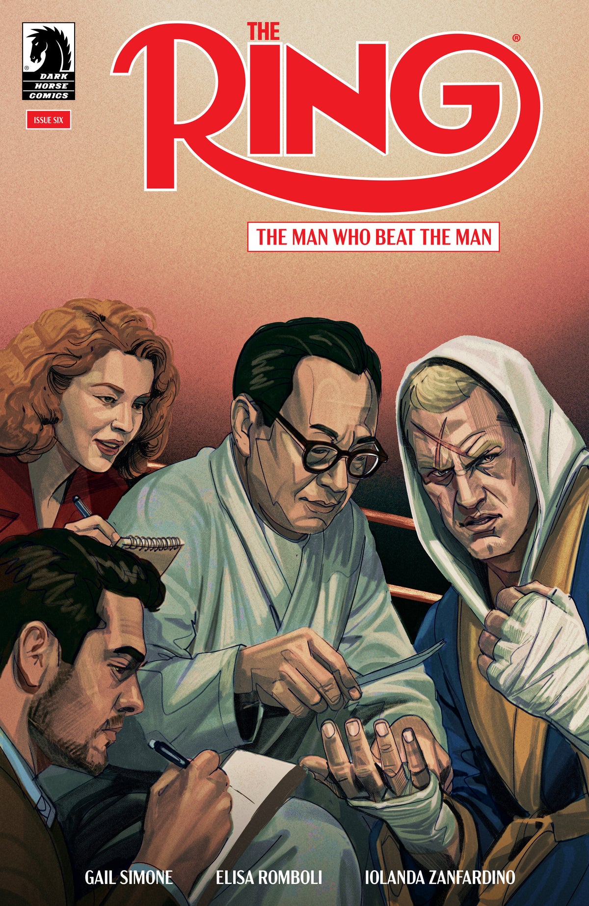 THE RING: THE MAN WHO BEAT THE MAN #6 (Cover A) (OLIVER BARRETT) comic book cover