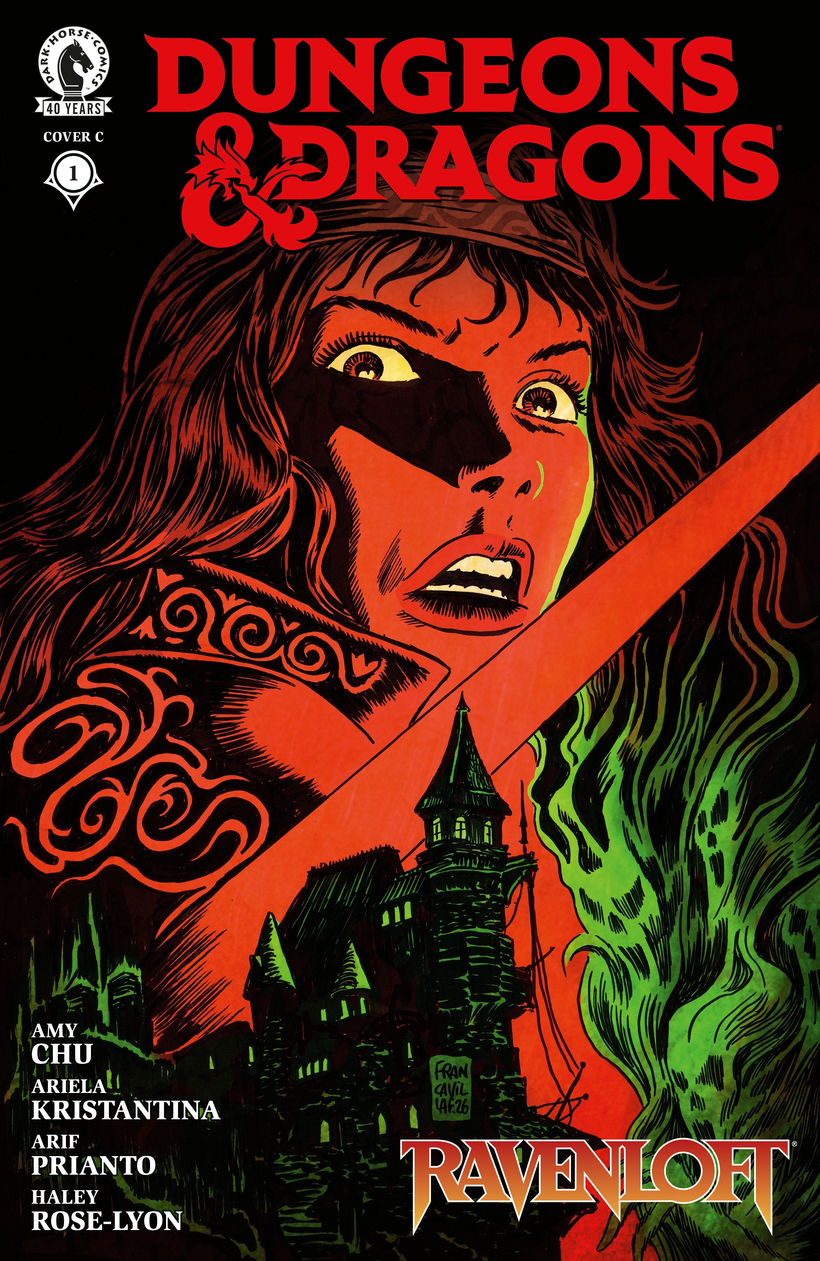 DUNGEONS & DRAGONS: RAVENLOFT #1 (CVR C) (FRANCESCO FRANCAVILLA)