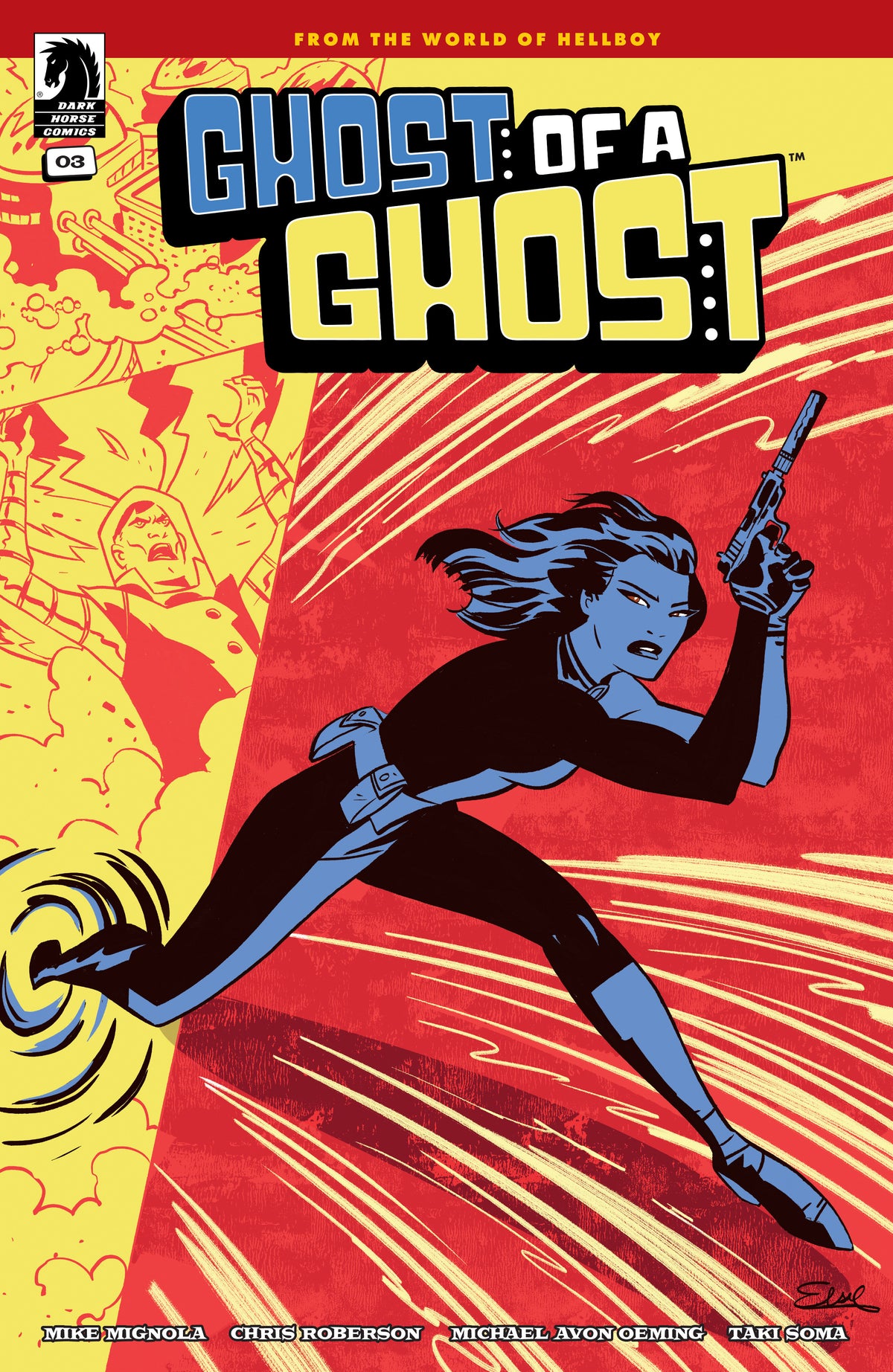 GHOST OF A GHOST #3 (Cover B) (ELSA CHARRETIER) comic book cover