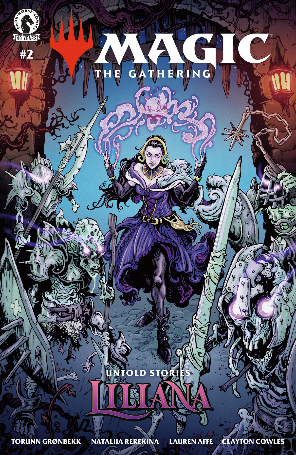 MAGIC: THE GATHERING: UNTOLD STORIES--LILIANA #2 (Cover B) (SIMONE D'ARMINI) comic book cover