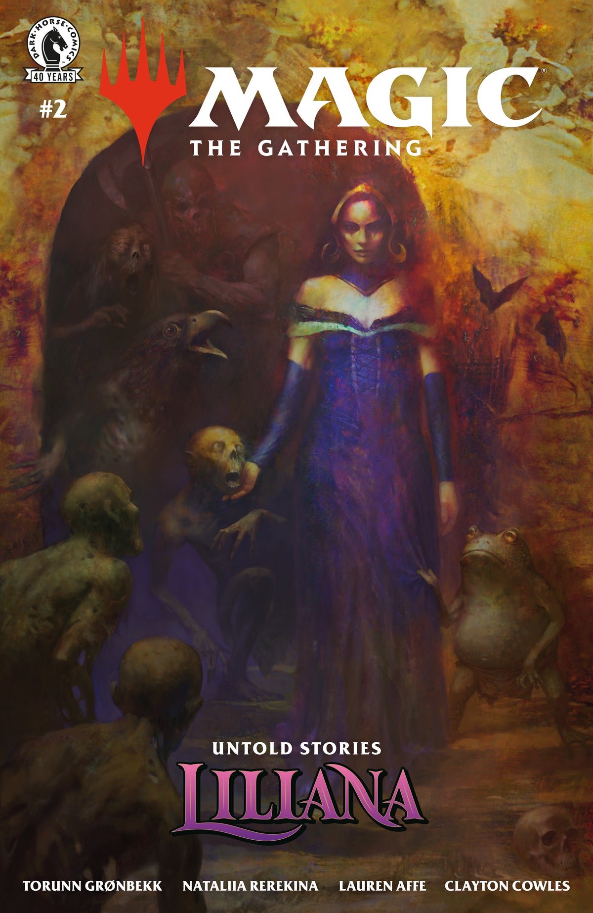 MAGIC: THE GATHERING: UNTOLD STORIES--LILIANA #2 (Cover C) (NILS HAMM) comic book cover