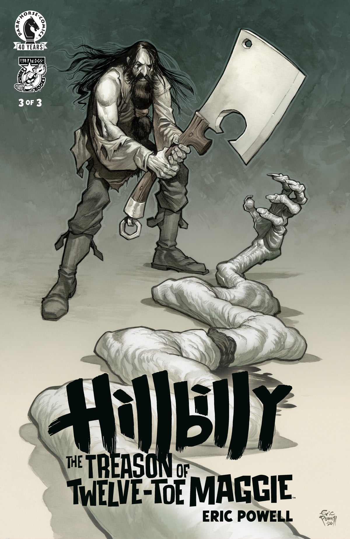 HILLBILLY: THE TREASON OF TWELVE-TOE MAGGIE #3 (Cover A) (ERIC POWELL) comic book cover