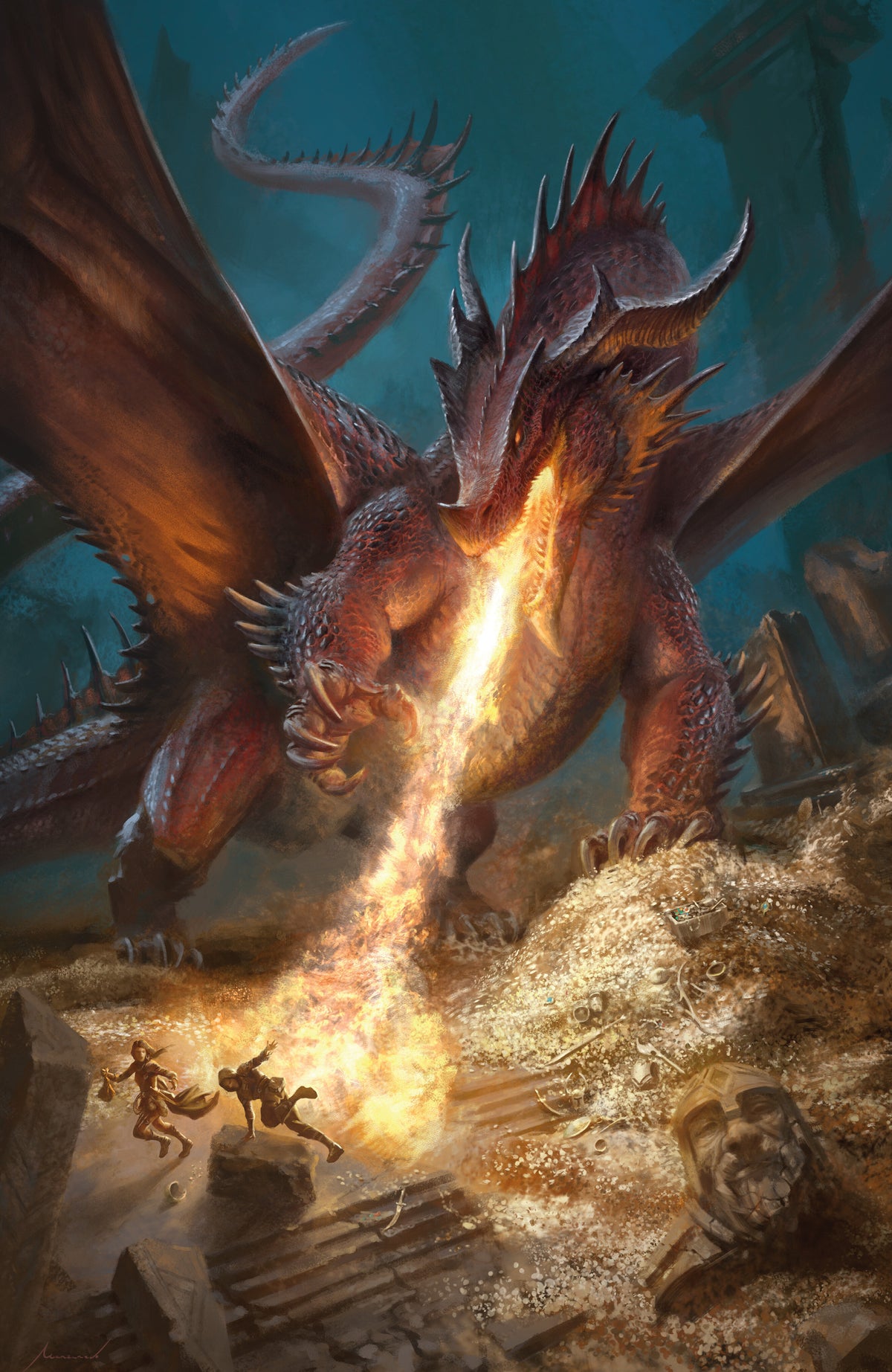 DUNGEONS & DRAGONS #2 (Cover C) (FOIL) (ANTONINO JOSÉ LUIS) comic book cover