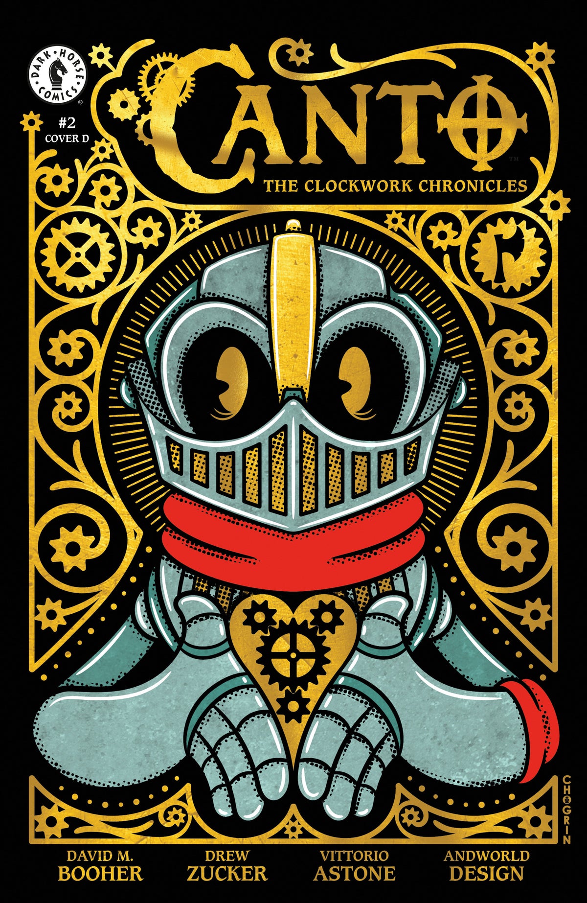 CANTO: THE CLOCKWORK CHRONICLES #2 (Cover D) (CHOGRIN) comic book cover