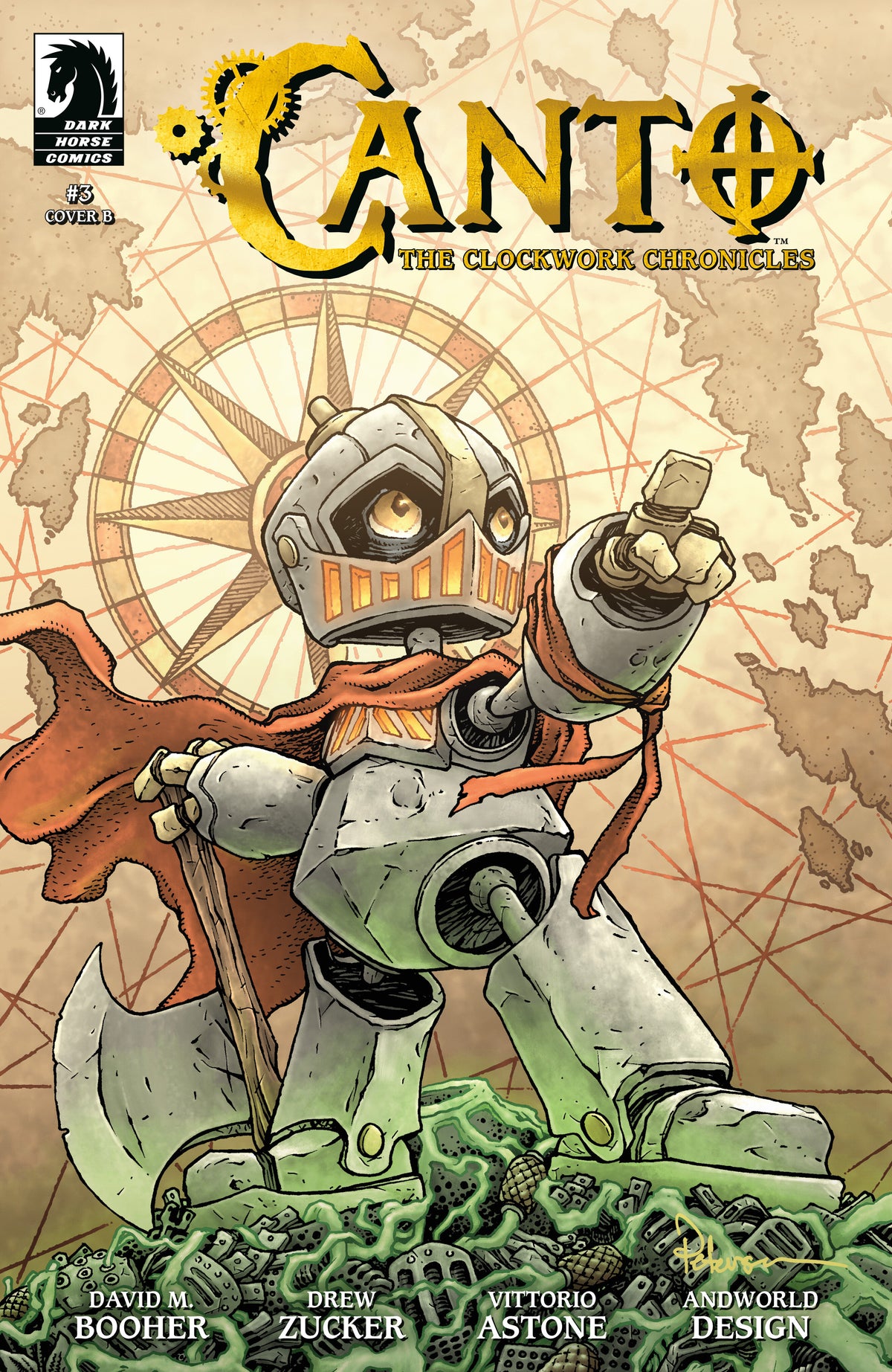 CANTO: THE CLOCKWORK CHRONICLES #3 (CVR B) (DAVID PETERSEN)