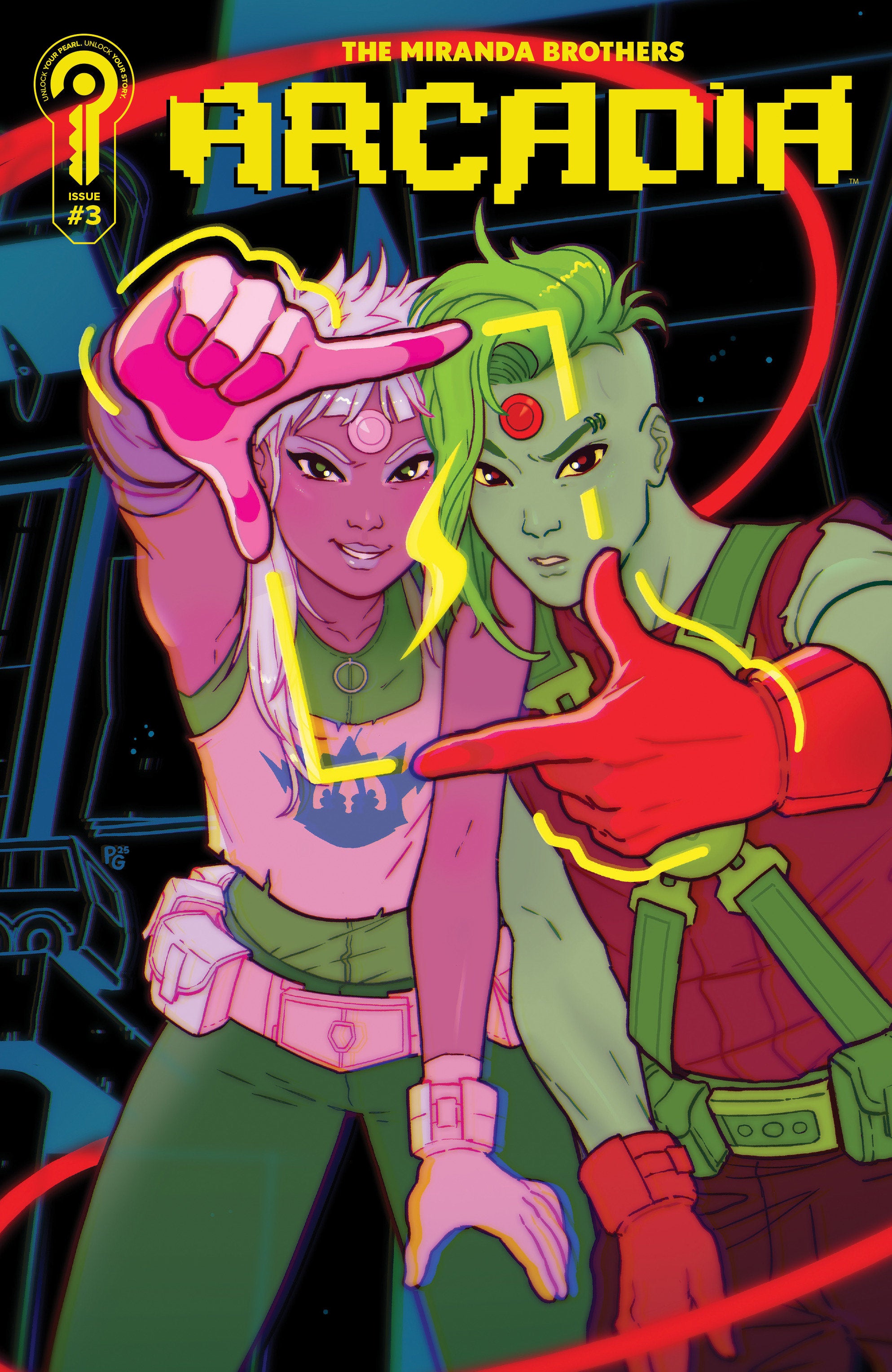 ARCADIA #3 COVER B PAULINA GANUCHEAU