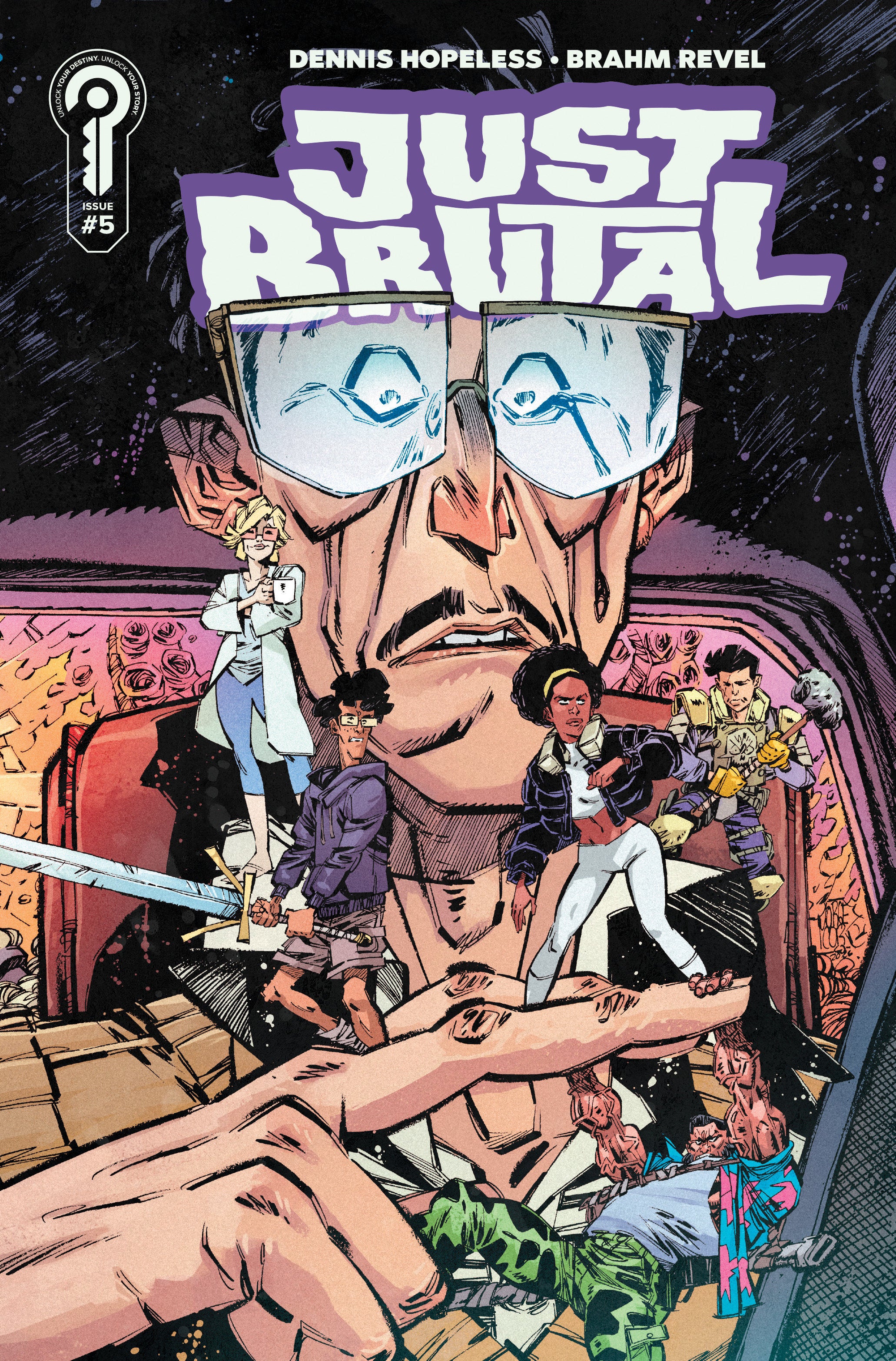 JUST BRUTAL #5 COVER B JORGE CORONA