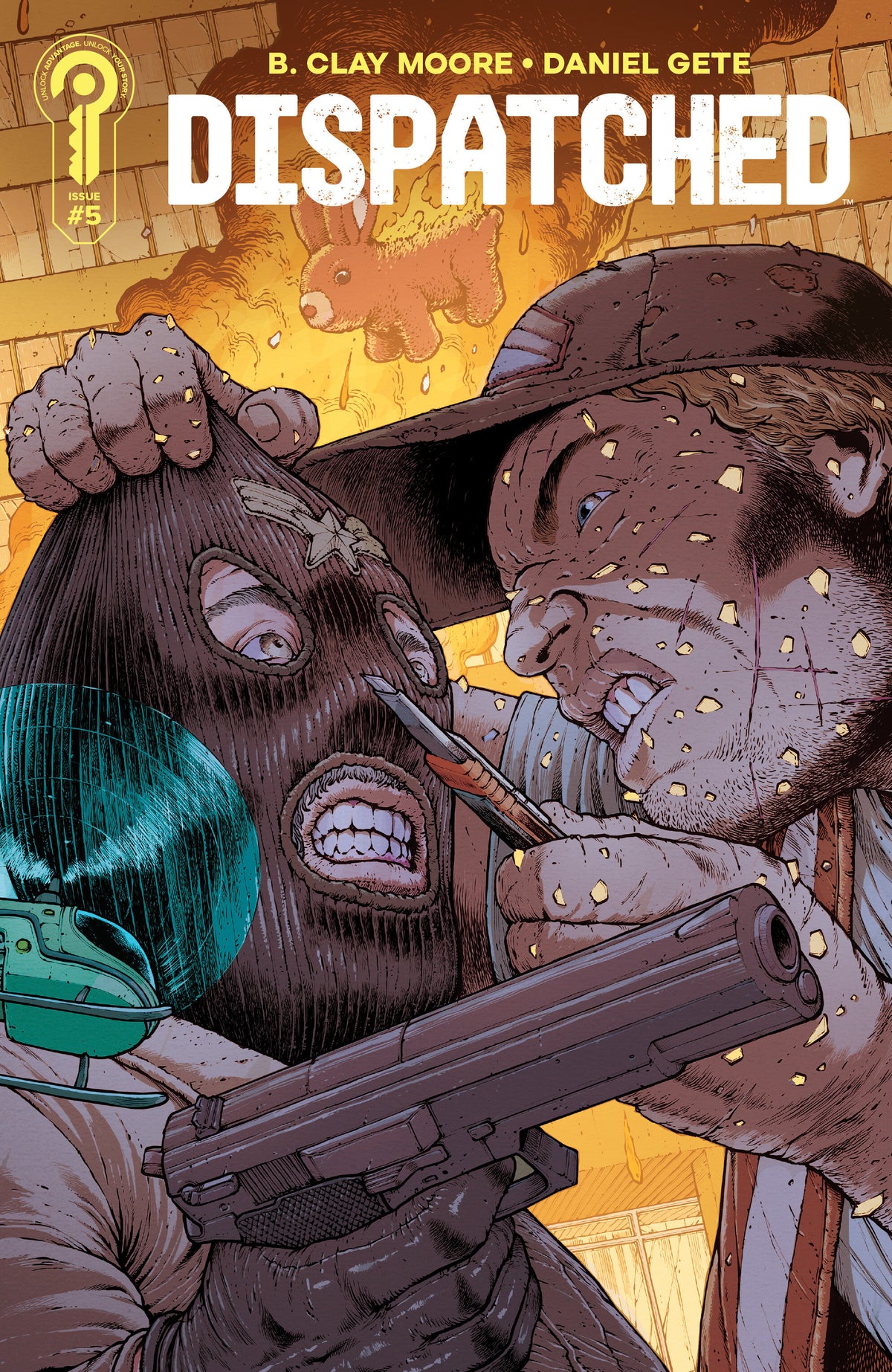 DISPATCHED #5 COVER A DANIEL GETE comic book cover