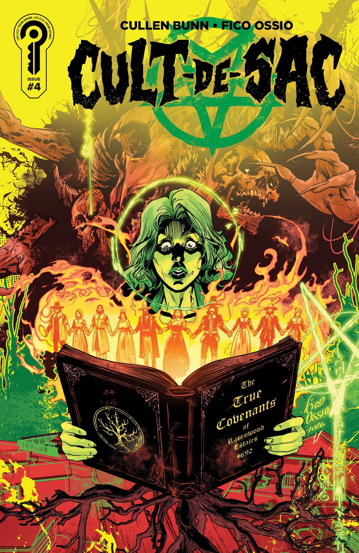 CULT-DE-SAC #4 COVER A FICO OSSIO comic book cover