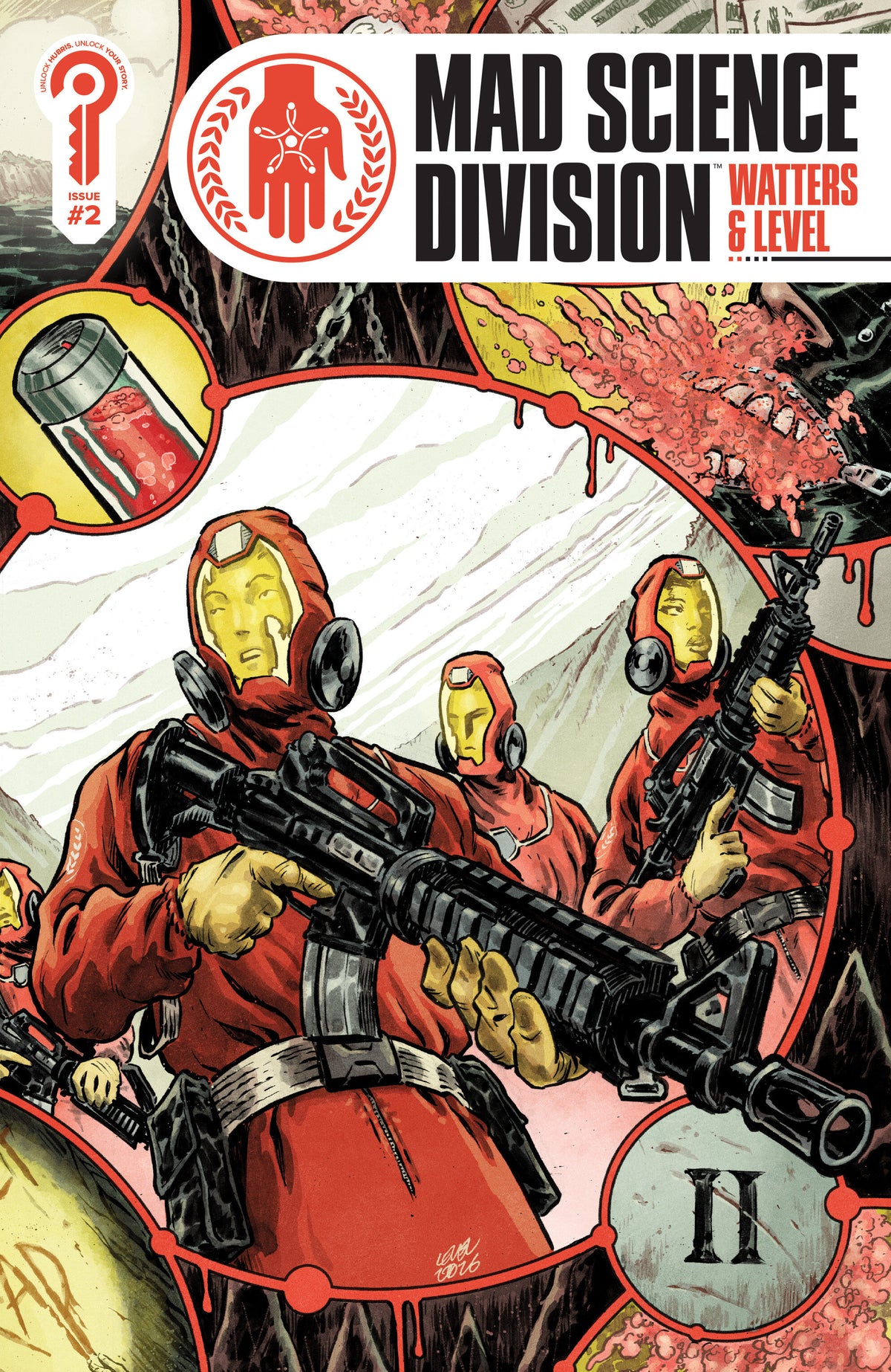 MAD SCIENCE DIVISION #2 COVER A BRIAN LEVEL comic book cover