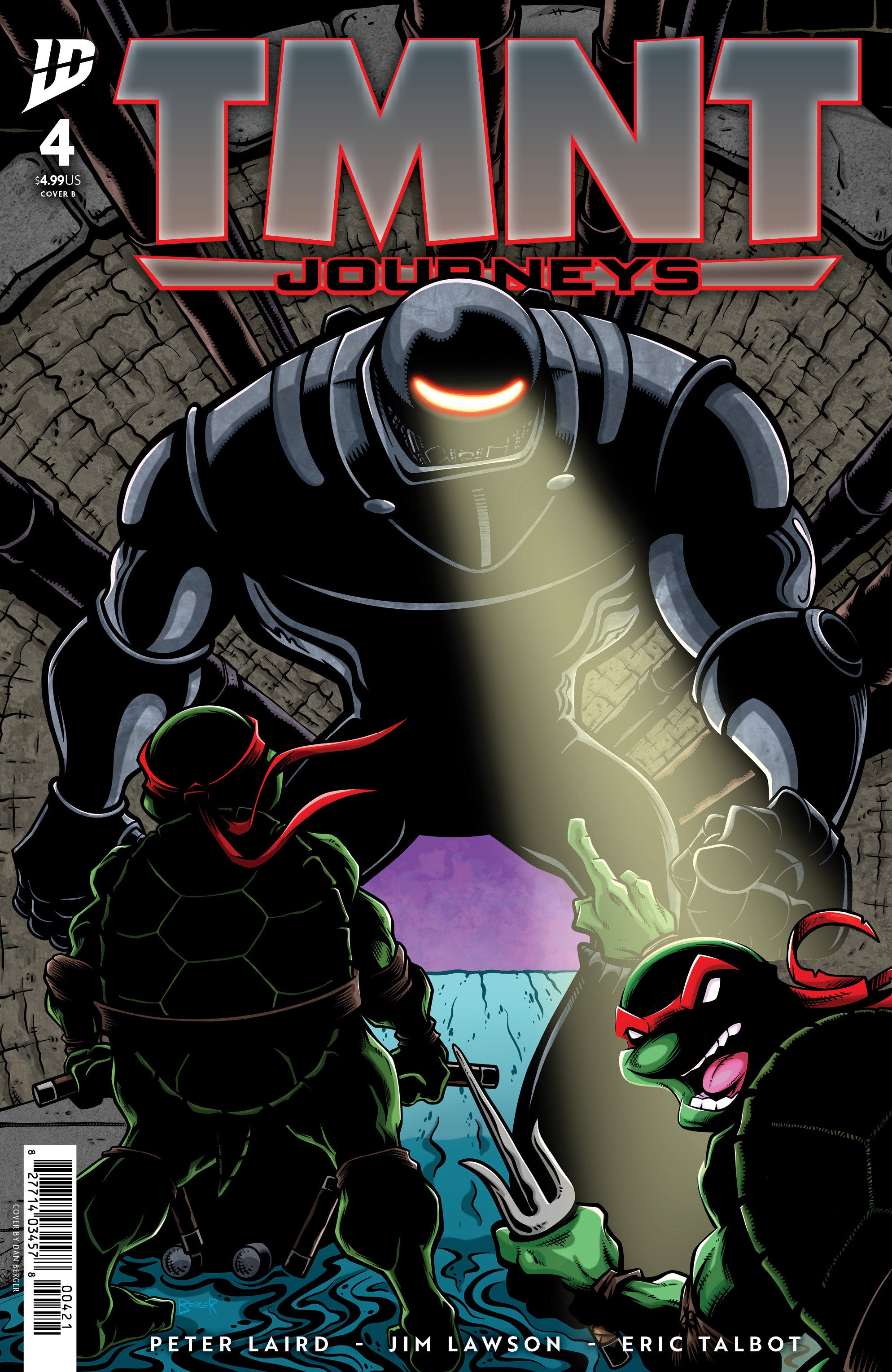 TMNT: JOURNEYS #4 VARIANT B (BERGER)