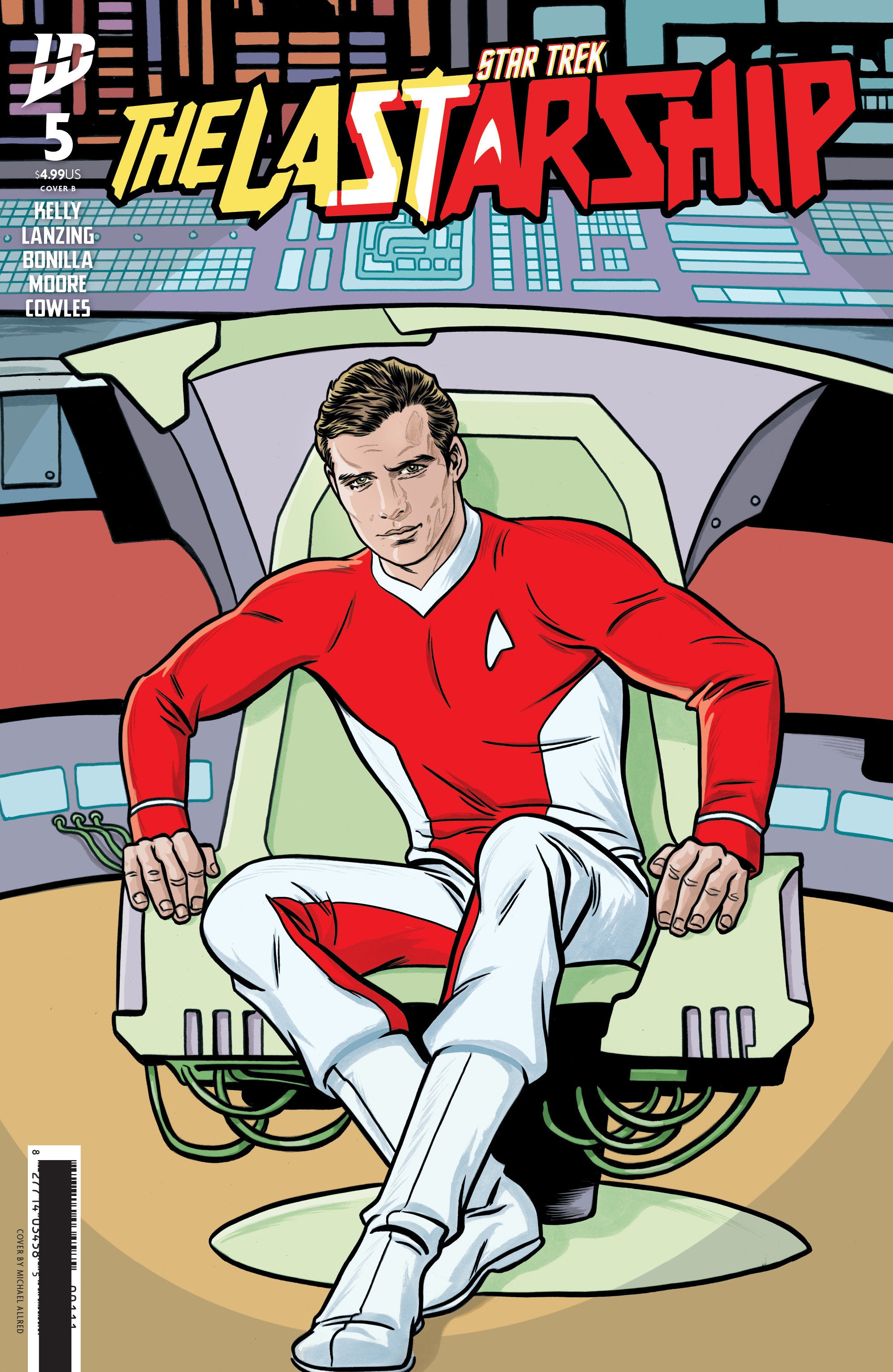 STAR TREK: THE LAST STARSHIP #5 VARIANT B (ALLRED)