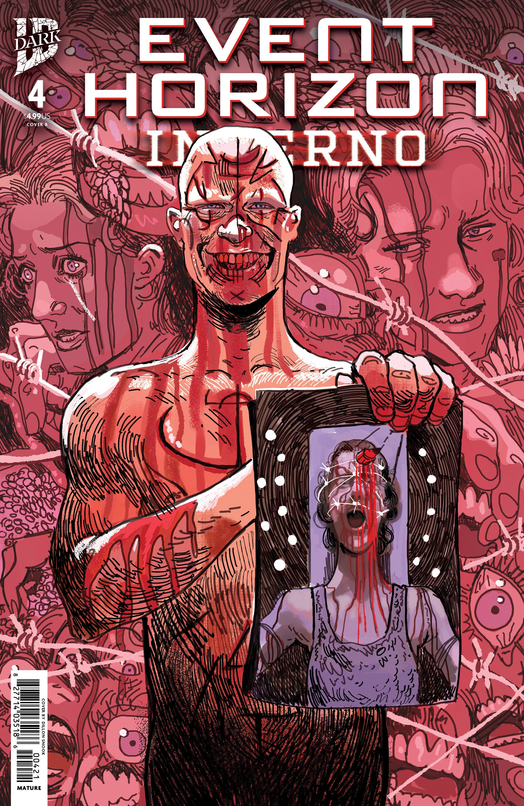 EVENT HORIZON: INFERNO #4 VARIANT B (SNOOK)
