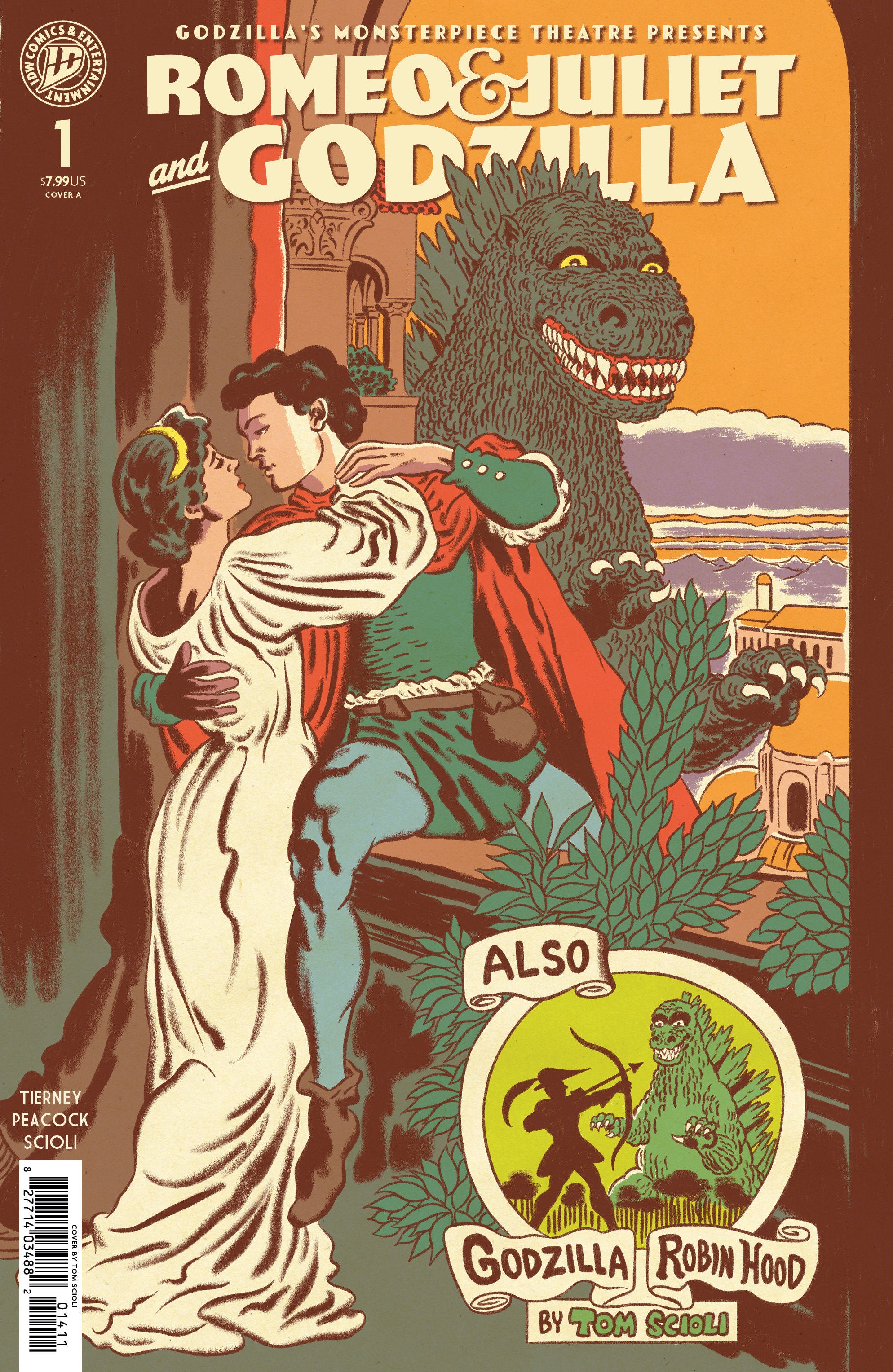 GODZILLA€™S MONSTERPIECE THEATRE PRESENTS: ROMEO & JULIET & GODZILLA COVER A (SCIOLI)