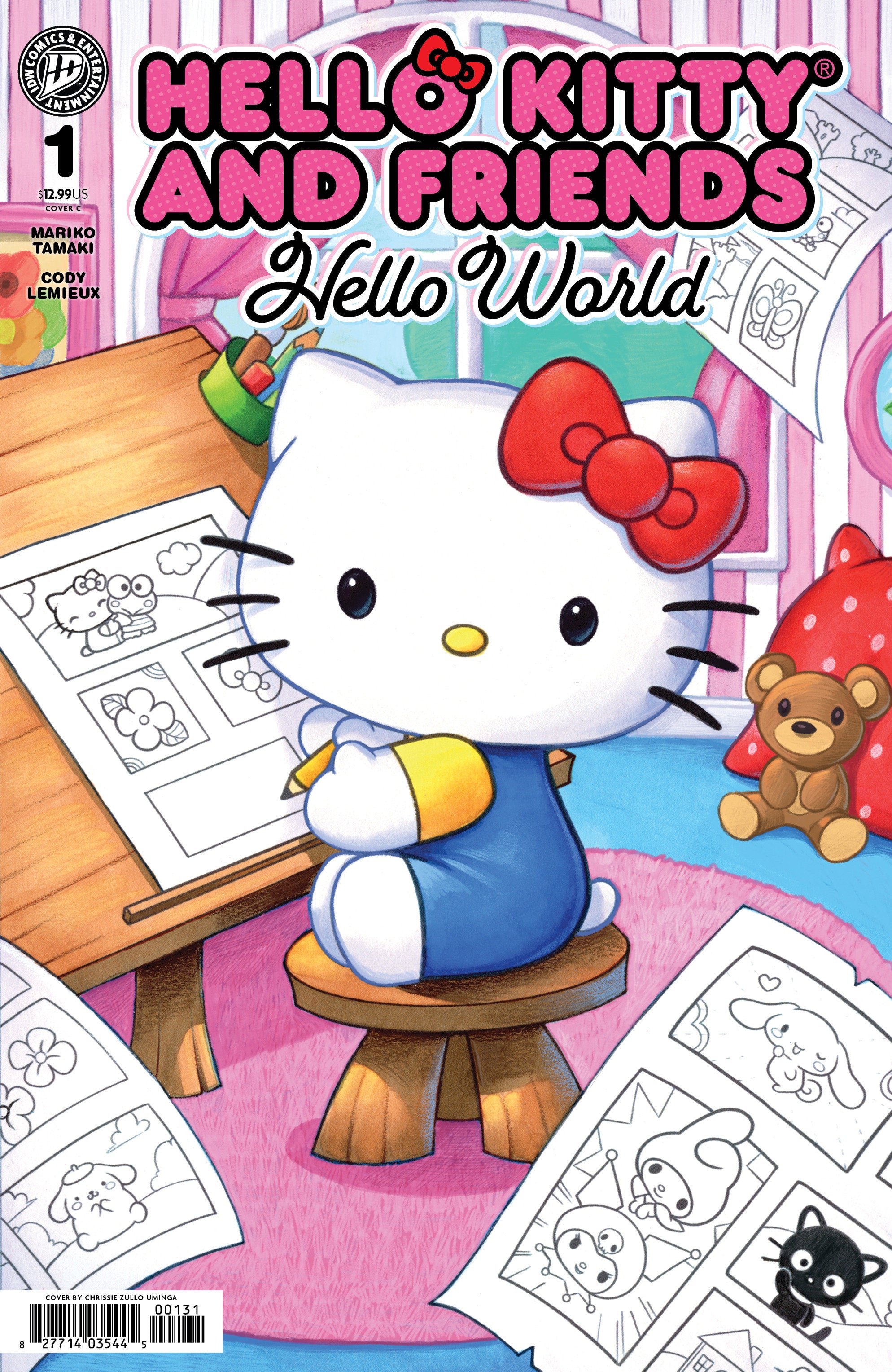 HELLO KITTY AND FRIENDS: HELLO WORLD! #1 VARIANT C FOIL (ZULLO UMINGA)