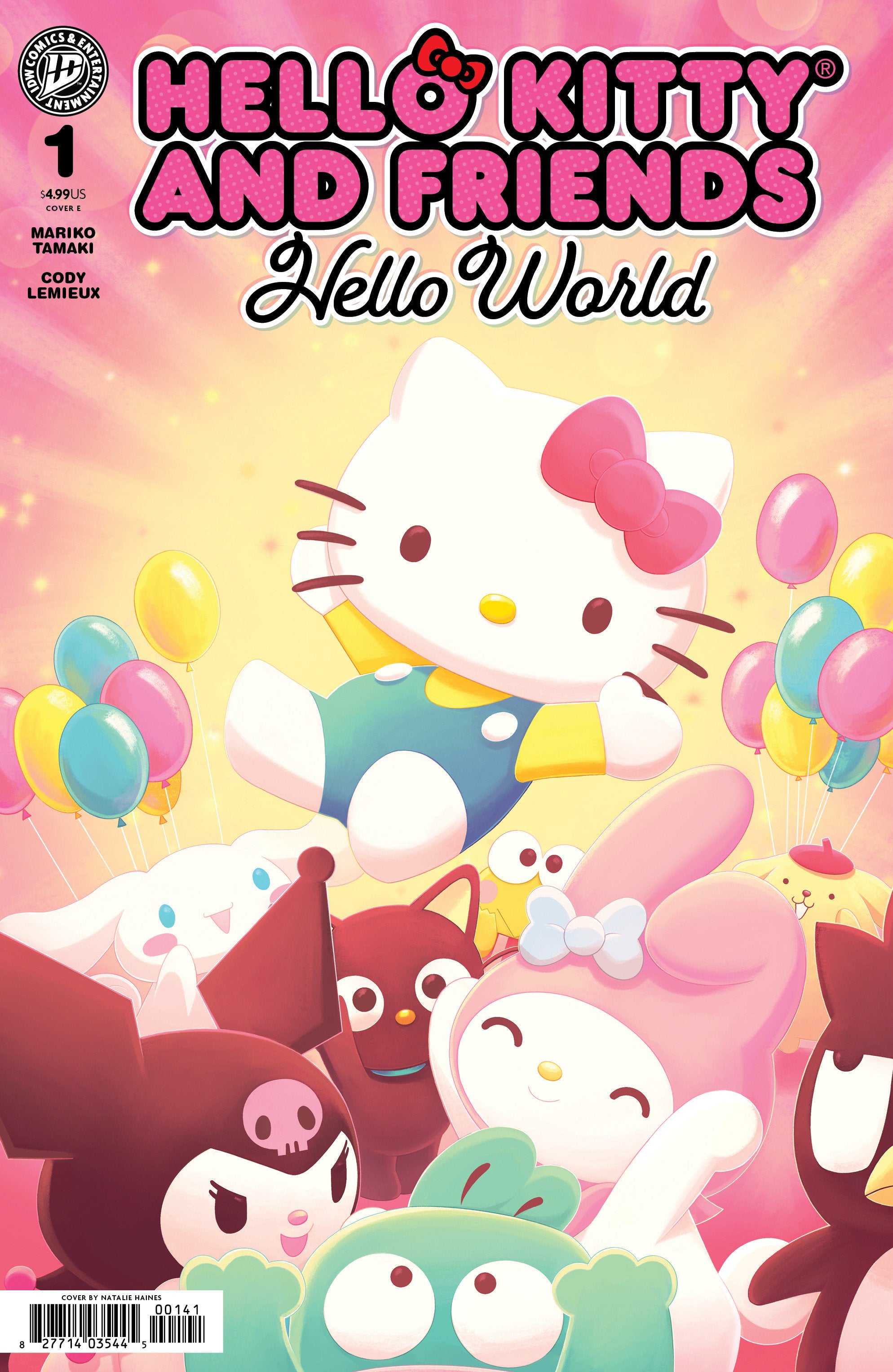HELLO KITTY AND FRIENDS: HELLO WORLD! #1 VARIANT E (HAINES)