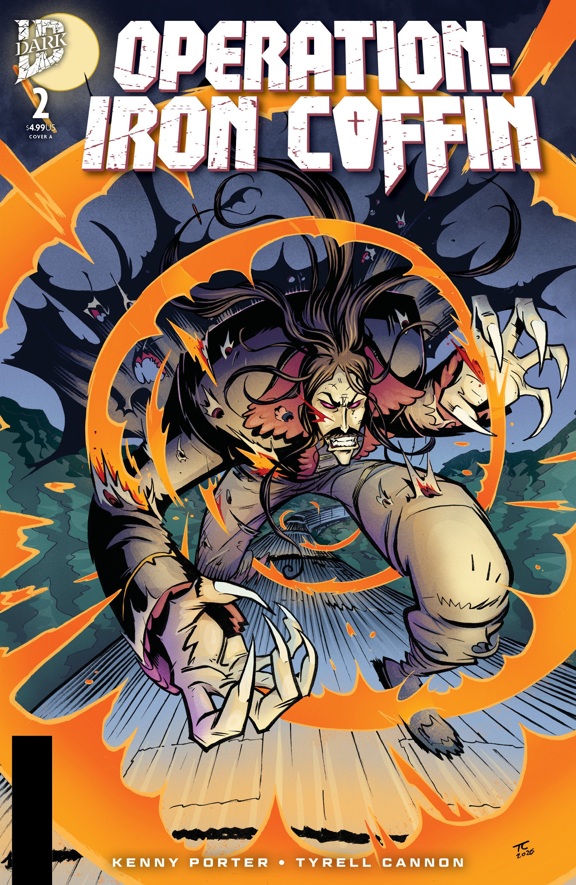 OPERATION: IRON COFFIN #2 COVER A (CANNON)