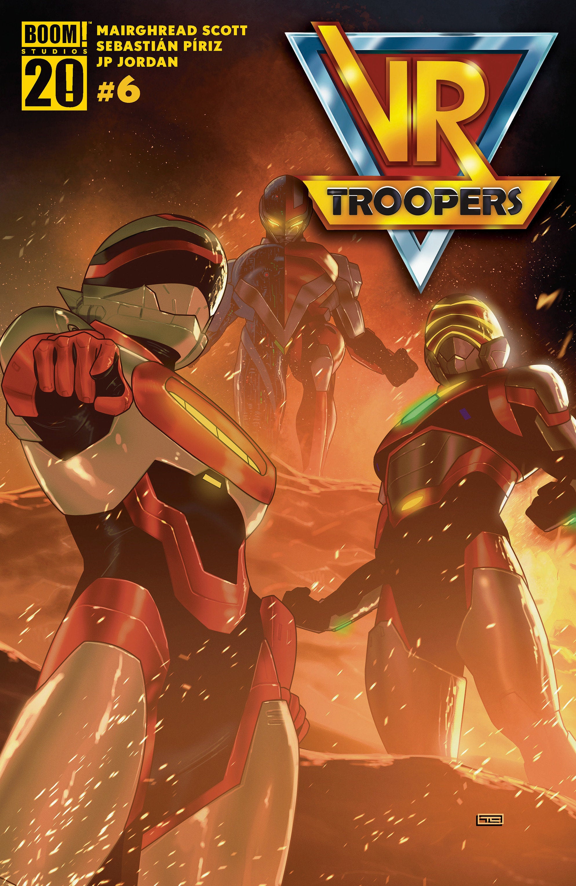 VR TROOPERS #6 A MAIN (DRESSED, CLARKE)