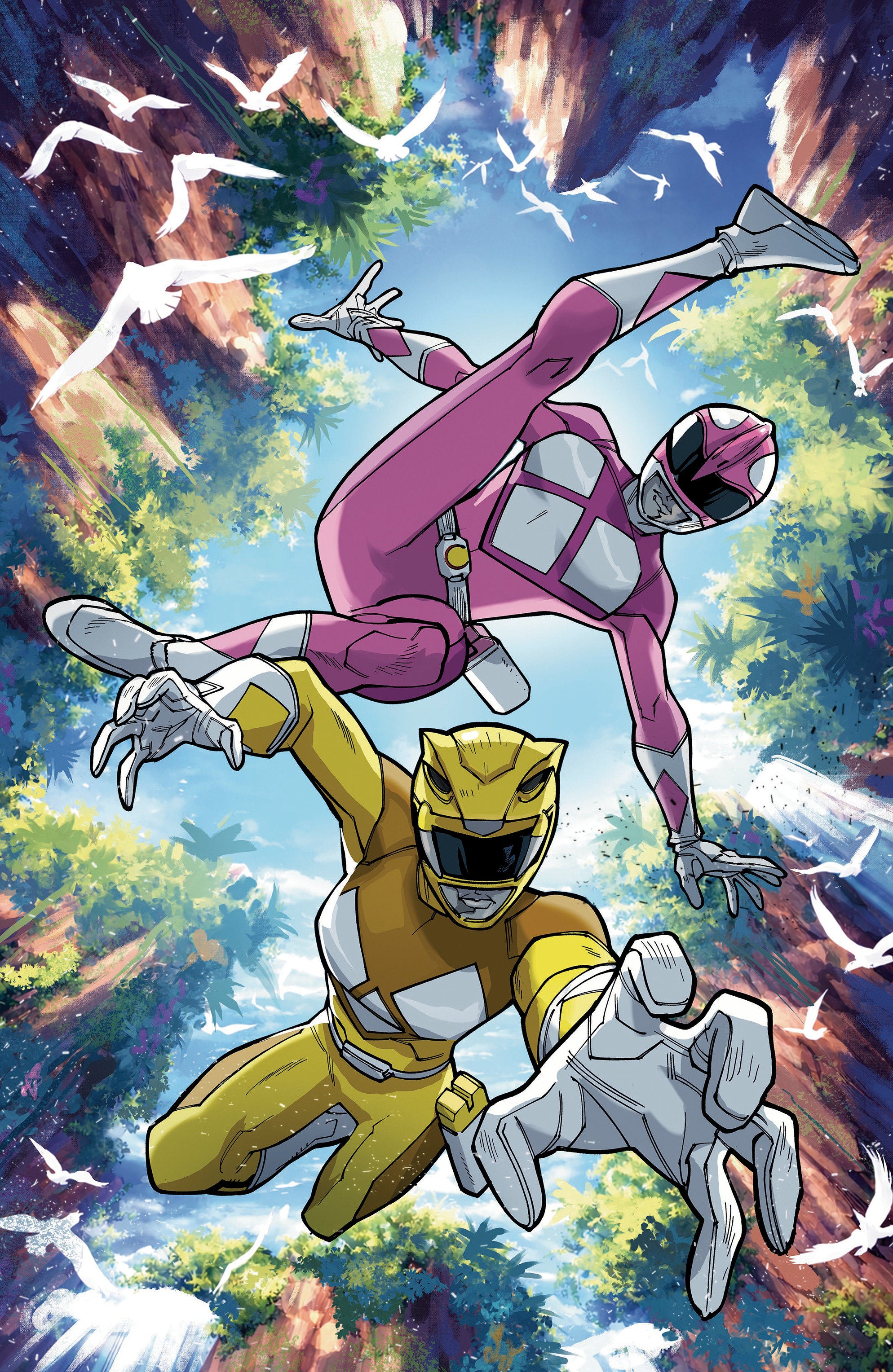 MIGHTY MORPHIN POWER RANGERS (2026) #3 E FOIL VARIANT (FULL ART, FOIL, BALáM)