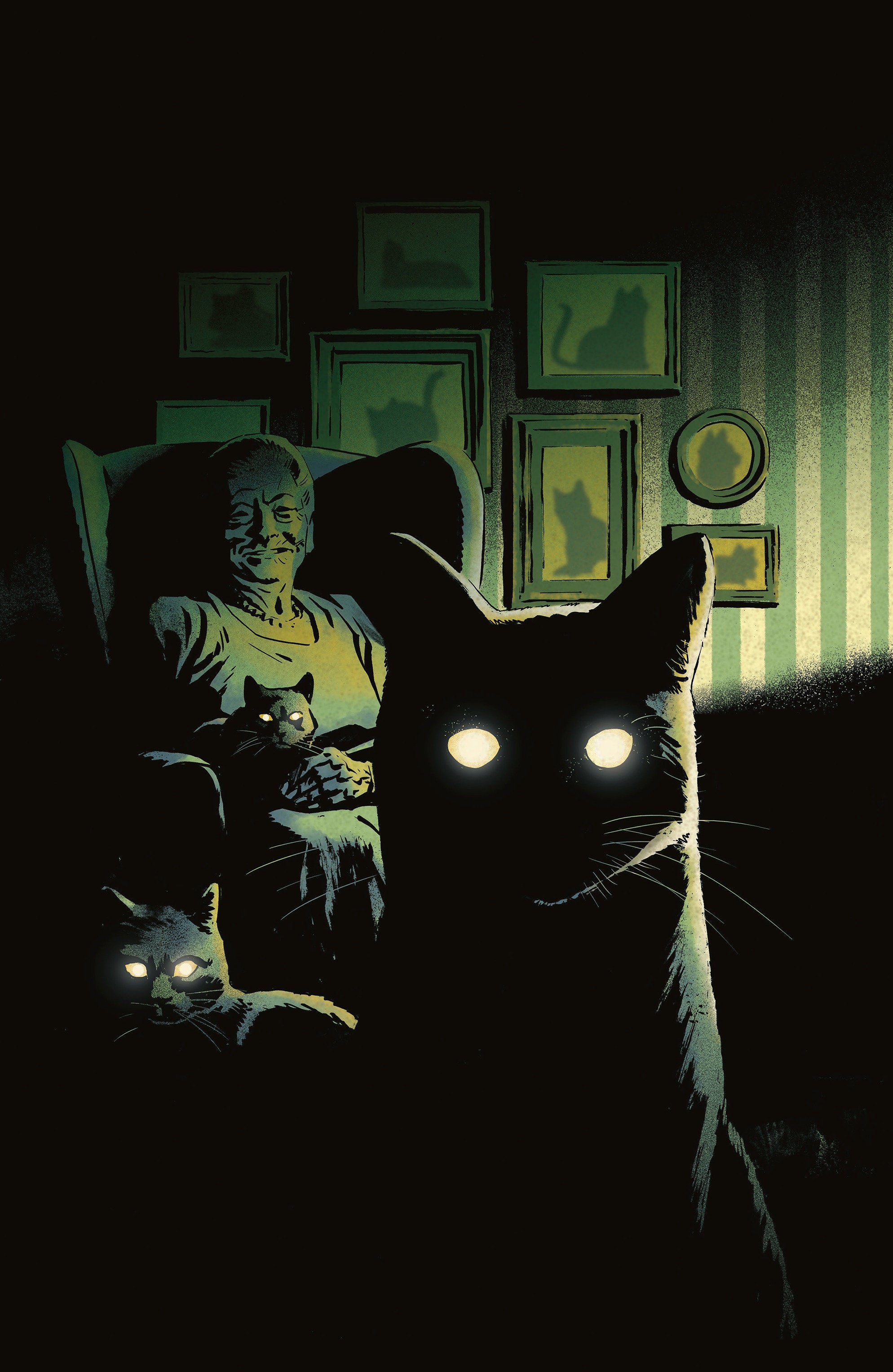 STUFF OF NIGHTMARES: THE CAT IN THE COFFIN #1 C HOMAGE VARIANT (DRESSED, GORHAM)