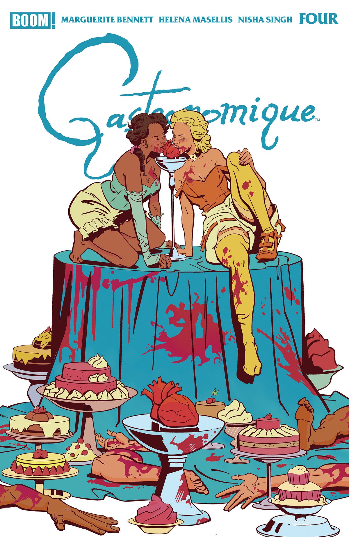 GASTRONOMIQUE #4 B VARIANT (DRESSED, IGNAZZI) comic book cover