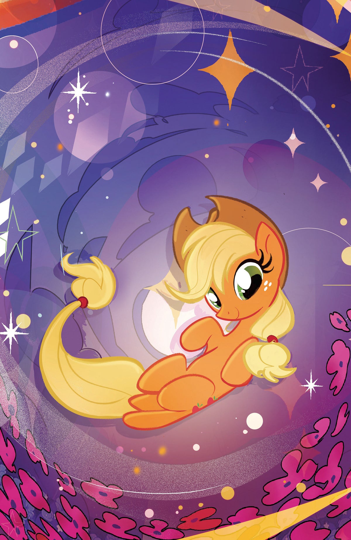 MY LITTLE PONY: FRIENDSHIP IS MAGIC (2026) #2 C CONNECTING COVER (FULL ART, CARDSTOCK, BALDARI) comic book cover