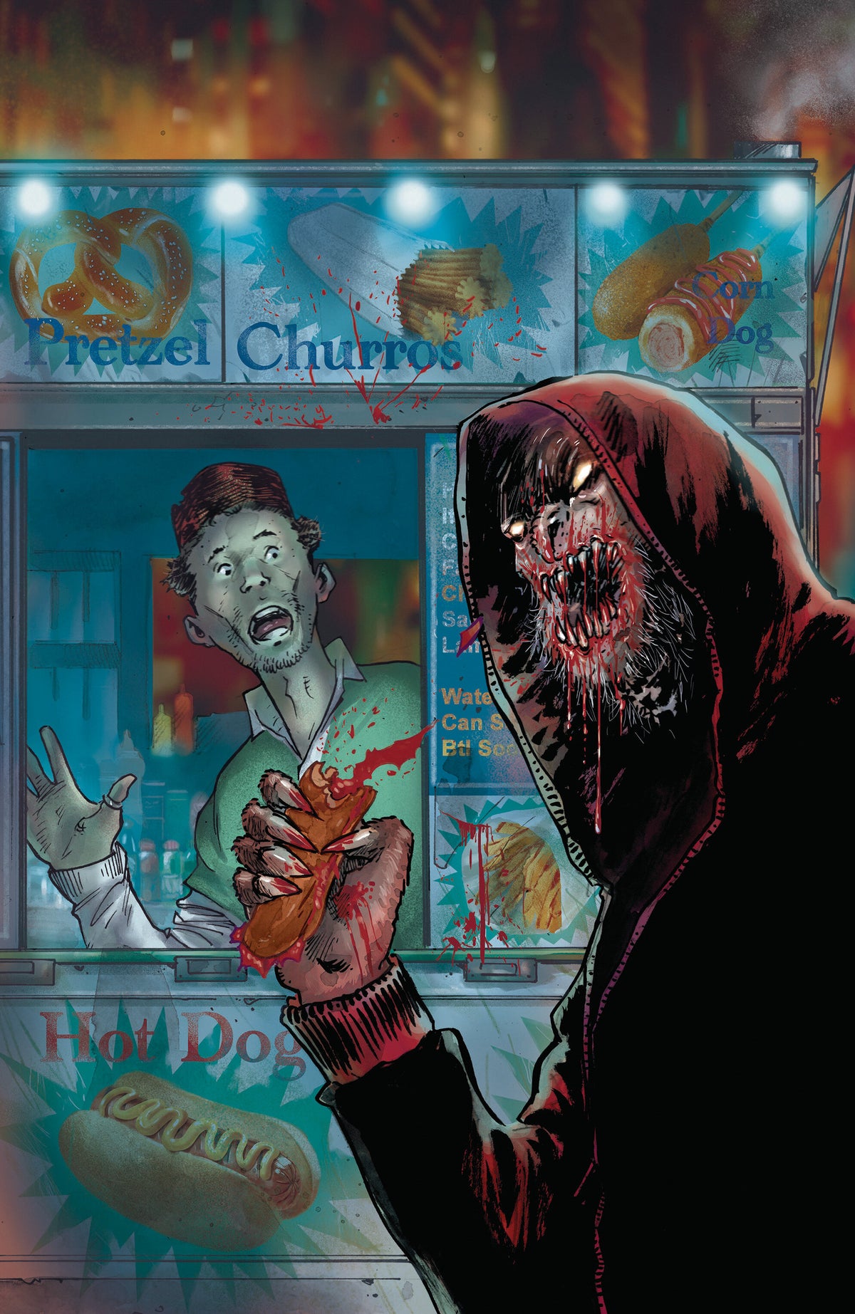 STUFF OF NIGHTMARES: THE HOODIE #1 E GLOW IN THE DARK VARIANT (FULL ART, MUTTI)