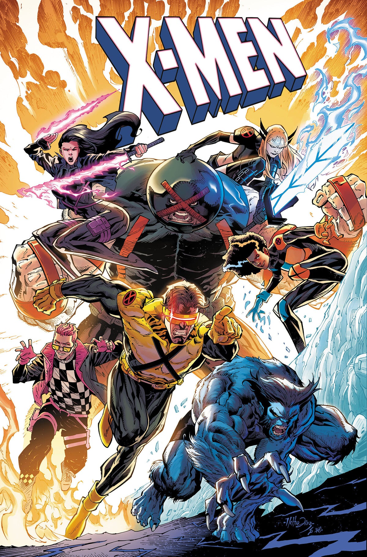 X-MEN BY JED MACKAY VOL. 5: DANGER ROOM graphic novel cover