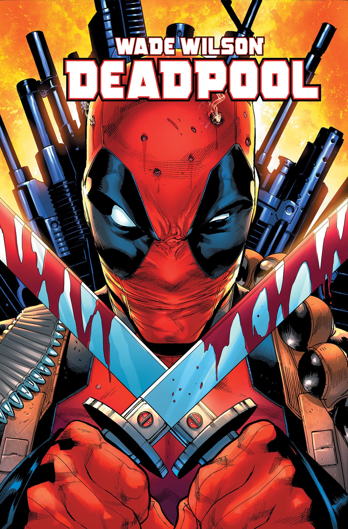 WADE WILSON: DEADPOOL VOL. 1 - BAD OMENS graphic novel cover