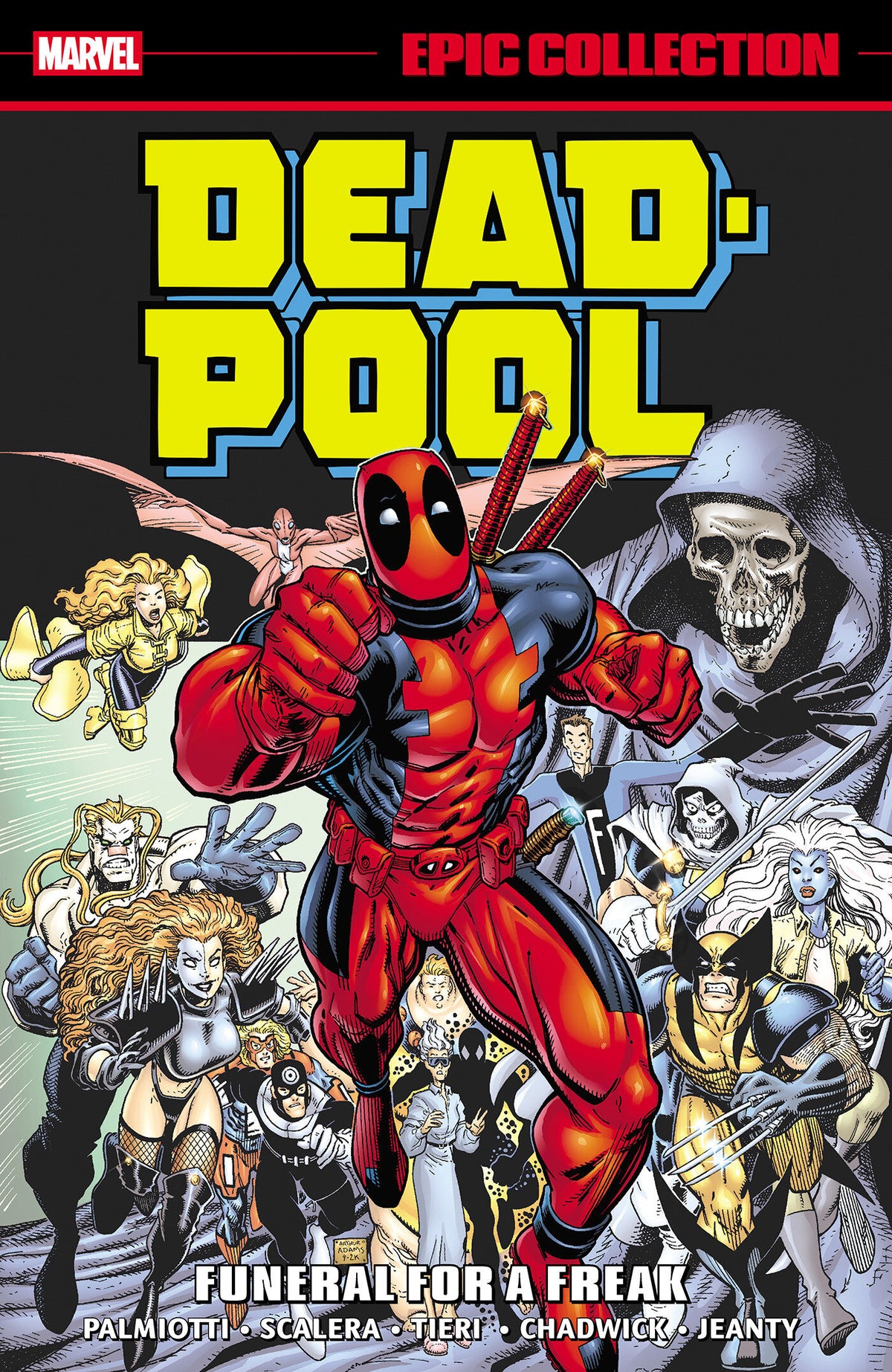 DEADPOOL EPIC COLLECTION: FUNERAL FOR A FREAK graphic novel cover