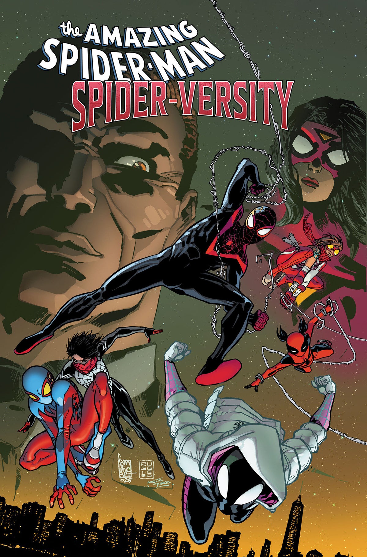 AMAZING SPIDER-MAN: SPIDER-VERSITY graphic novel cover