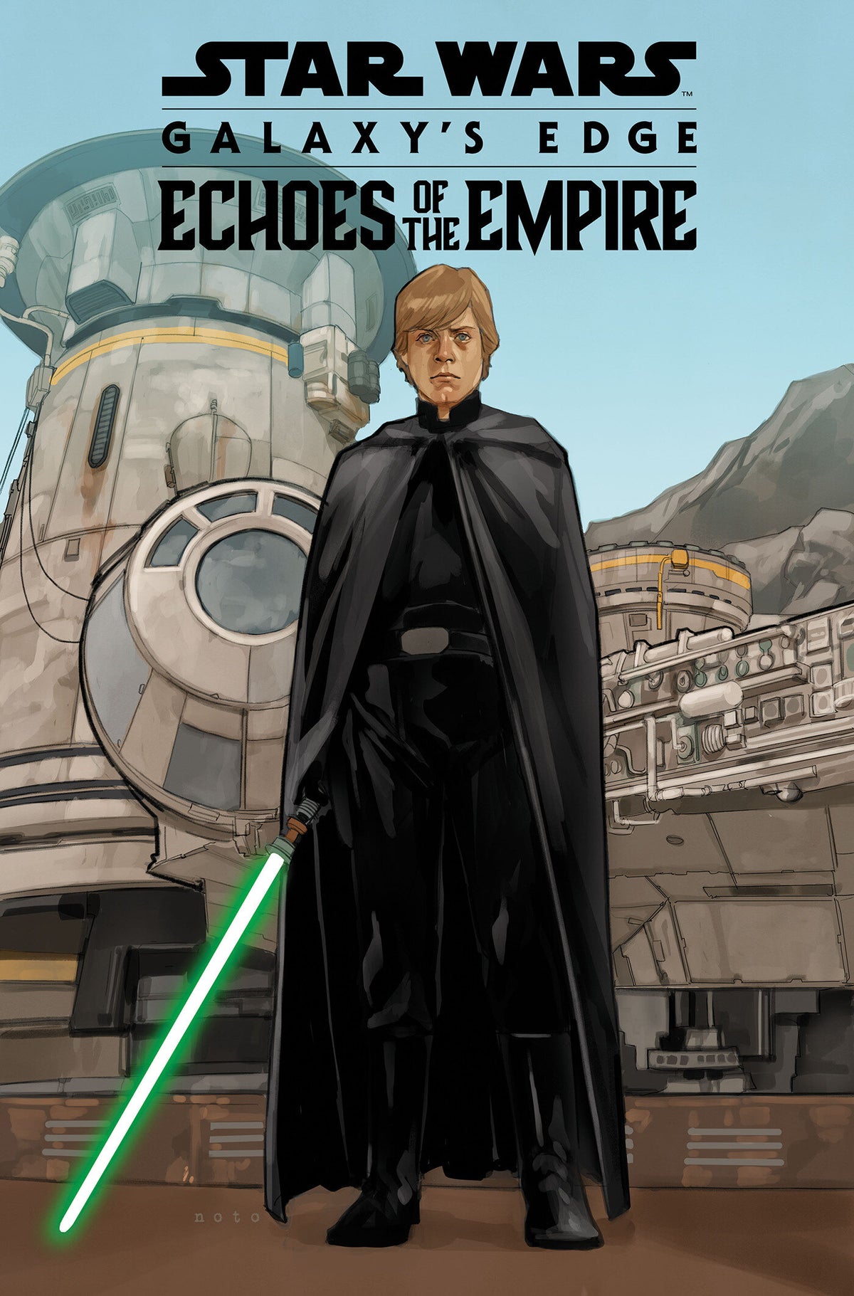 STAR WARS: GALAXY'S EDGE - ECHOES OF THE EMPIRE graphic novel cover