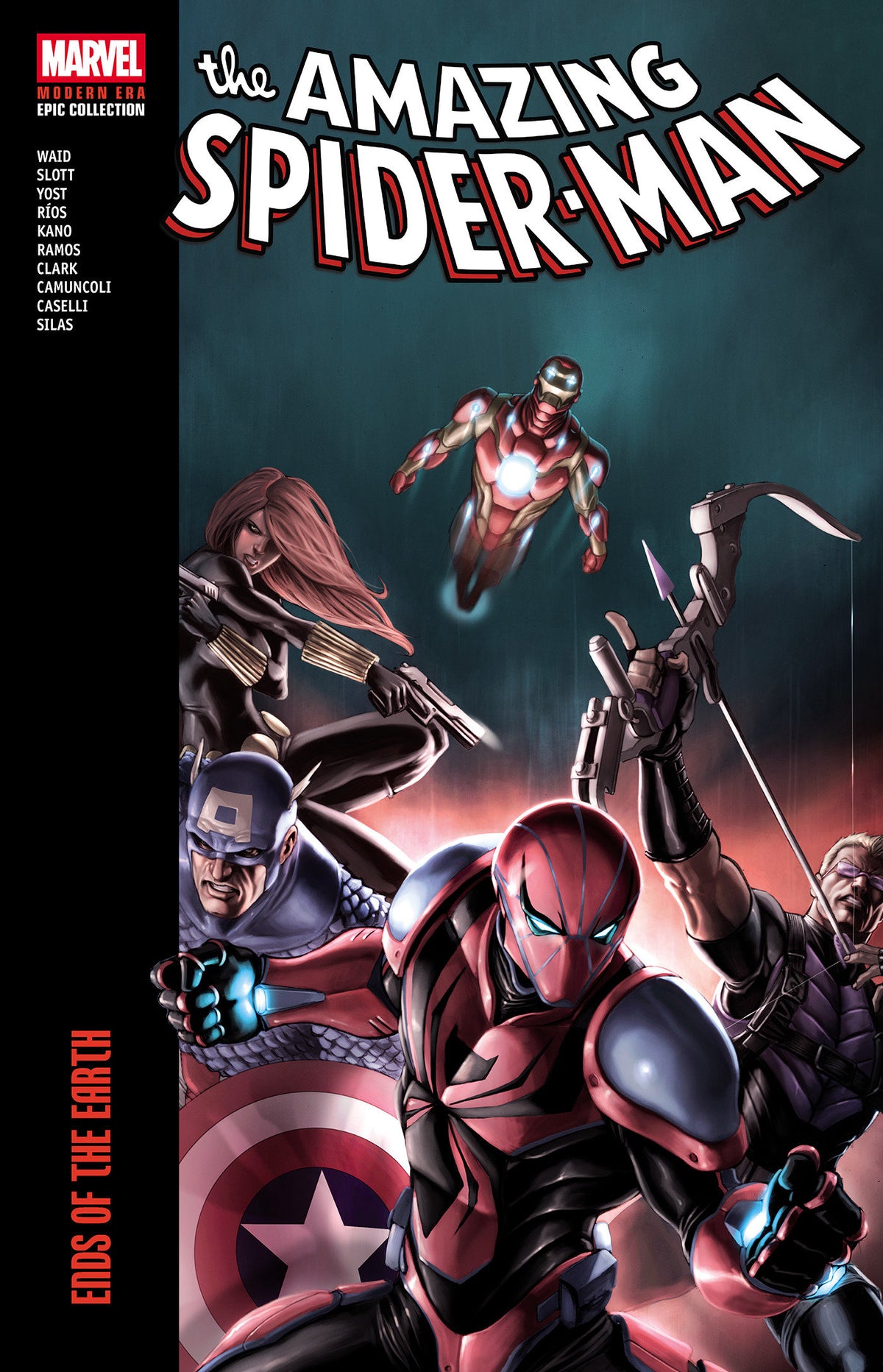 AMAZING SPIDER-MAN MODERN ERA EPIC COLLECTION: ENDS OF THE EARTH graphic novel cover