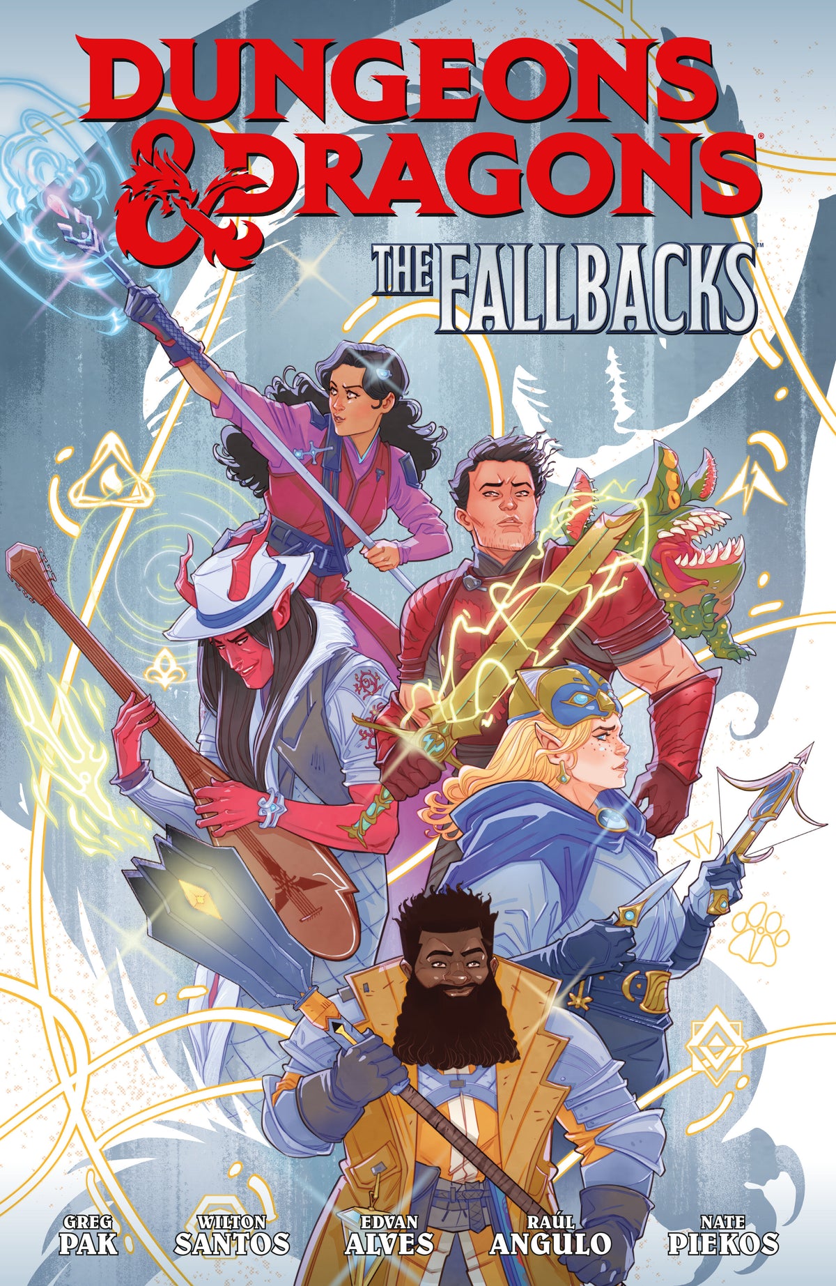 DUNGEONS & DRAGONS: THE FALLBACKS VOLUME 1 graphic novel cover