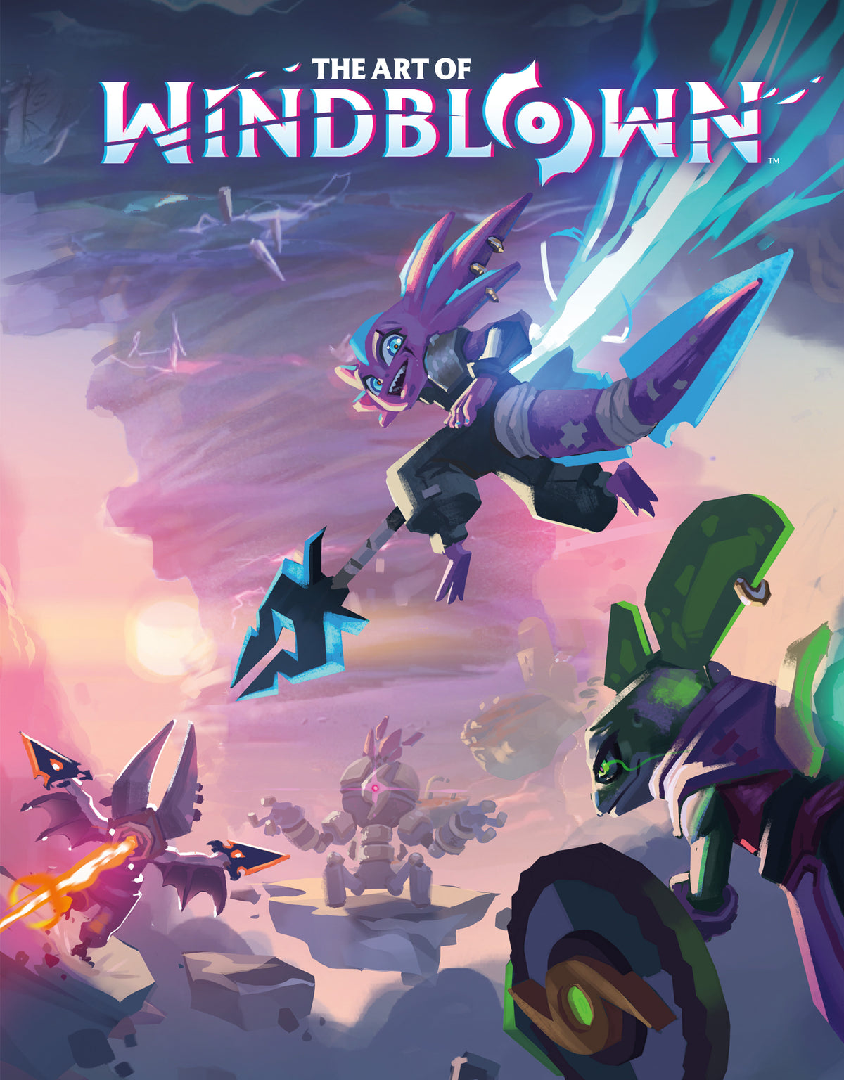 THE ART OF WINDBLOWN comic book cover