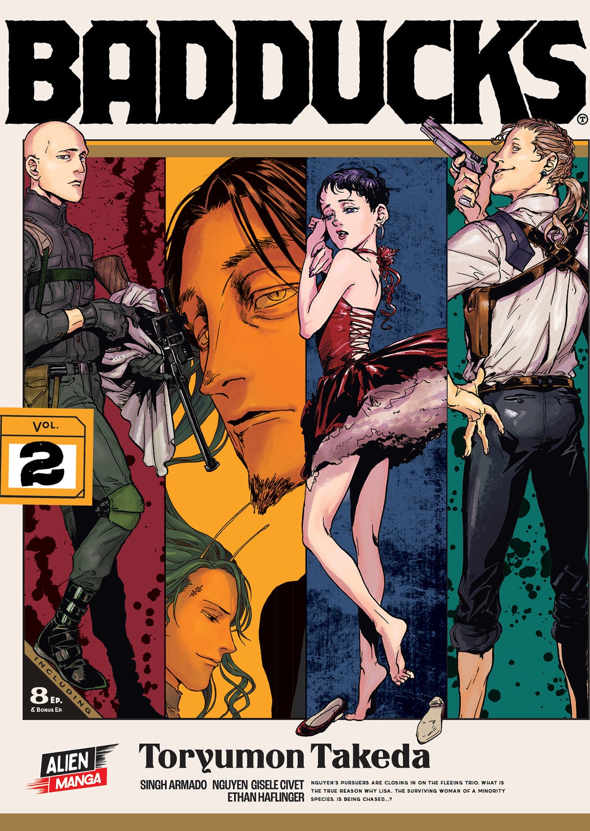 BADDUCKS, VOL. 2 graphic novel cover