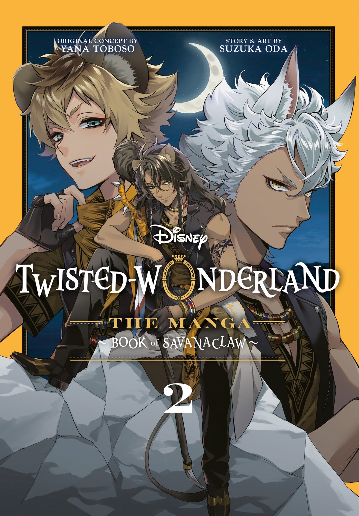 TWISTED-WONDERLAND: BOOK OF SAVANACLAW (THE MANGA), VOL. 2 manga cover