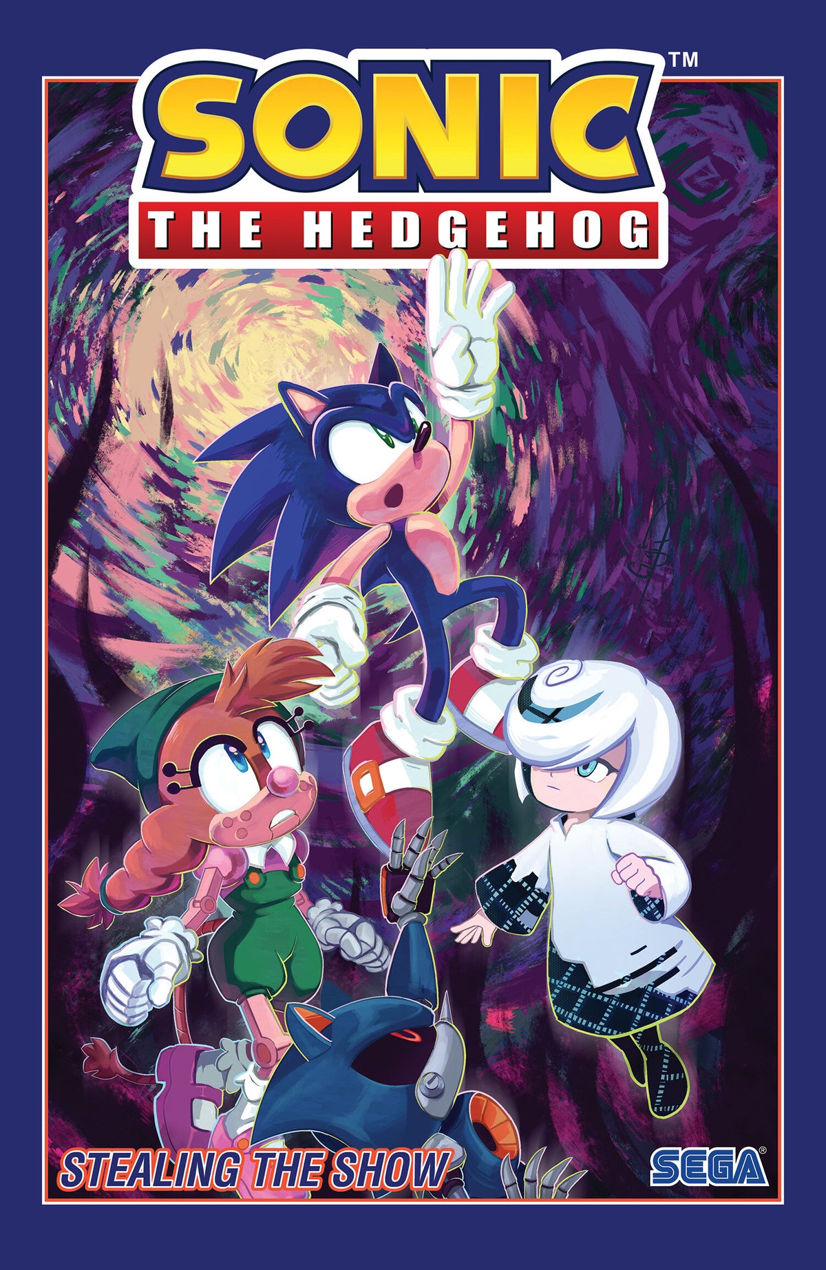 SONIC THE HEDGEHOG, VOL. 22: STEALING THE SHOW graphic novel cover