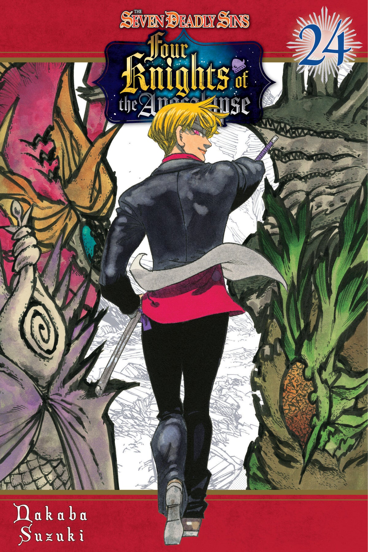 THE SEVEN DEADLY SINS: FOUR KNIGHTS OF THE APOCALYPSE 24 manga cover