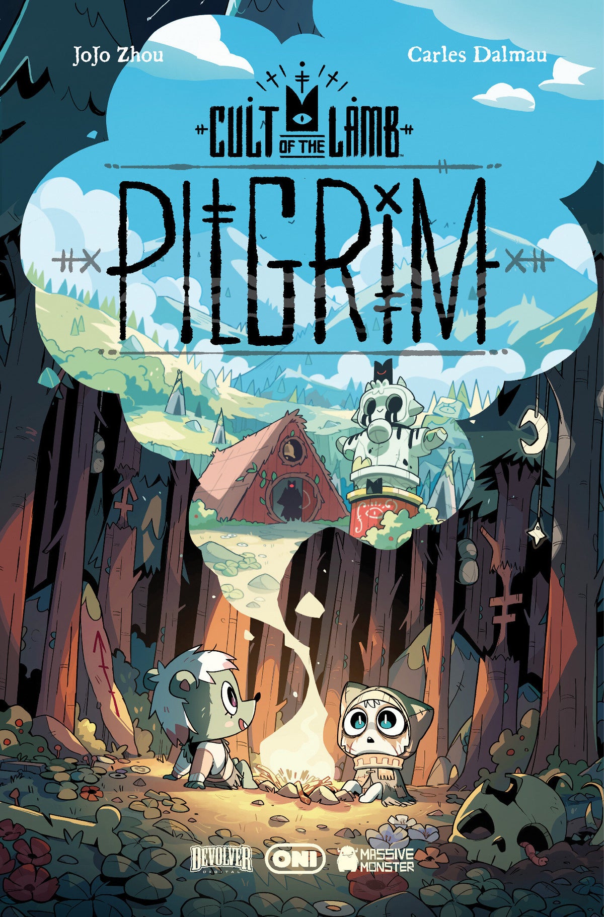 CULT OF THE LAMB: PILGRIM graphic novel cover
