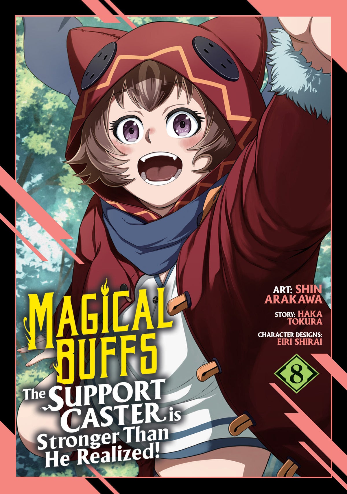 MAGICAL BUFFS: THE SUPPORT CASTER IS STRONGER THAN HE REALIZED! (MANGA) VOL. 8 manga cover