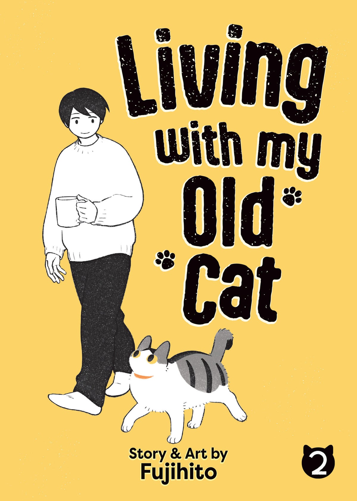 LIVING WITH MY OLD CAT VOL. 2 manga cover