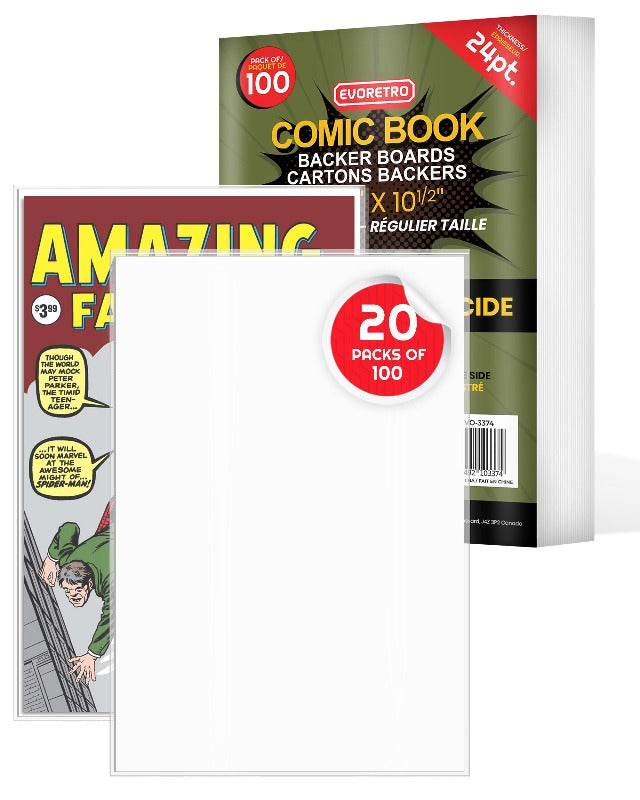 EVORETRO REGULAR COMIC BOOK BAGS 2 MIL